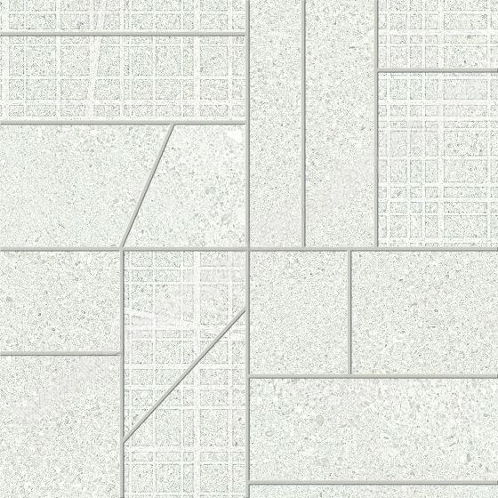 Ergon Grainstone Mosaik Big Mix White 30x30 cm