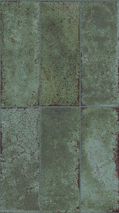 Porcelanosa Brick Vetri Green 33,3x59,2 cm Wandfliese   
