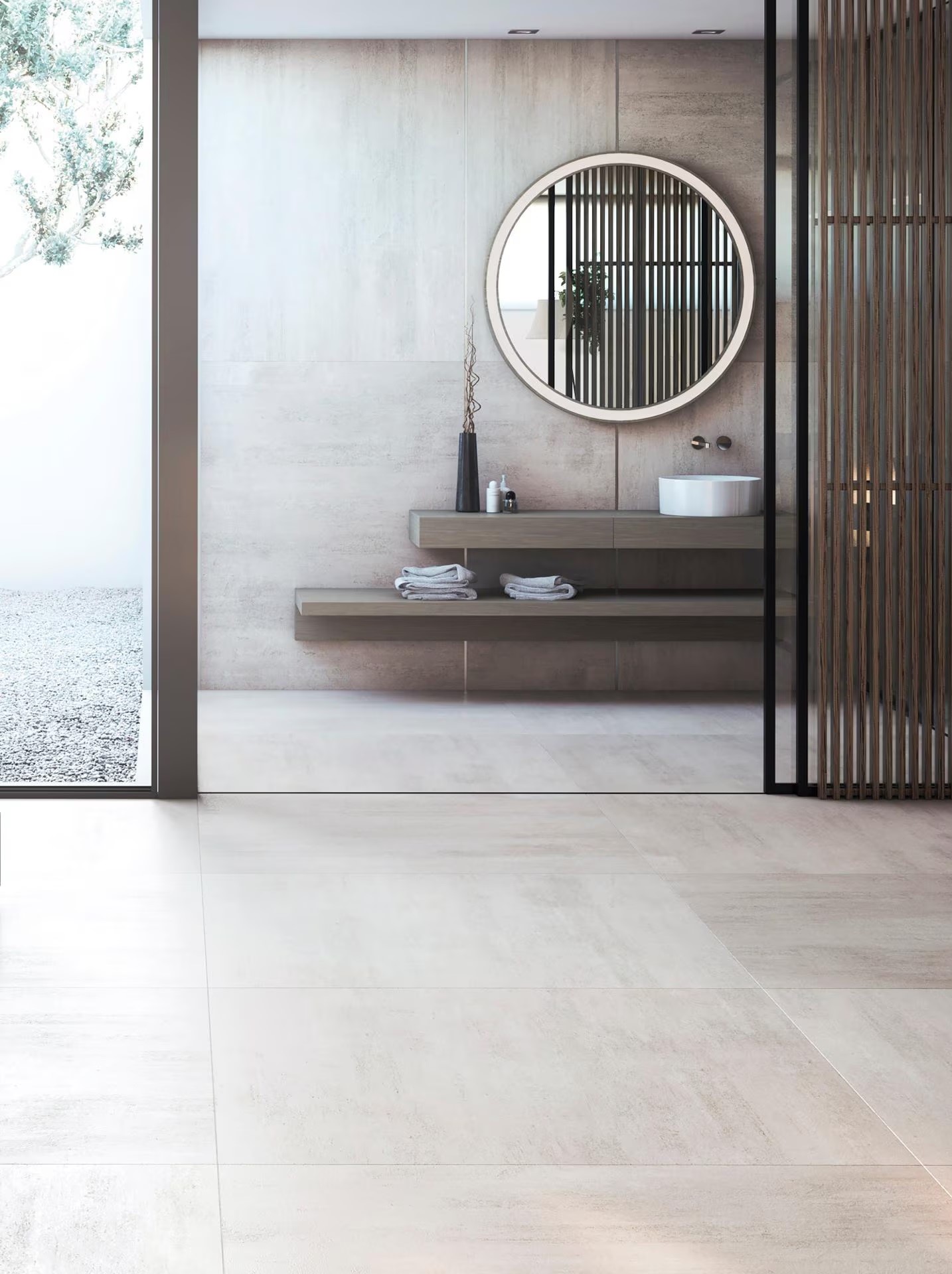 Porcelanosa Nantes Caliza 120x120 cm Feinsteinzeug R9  
