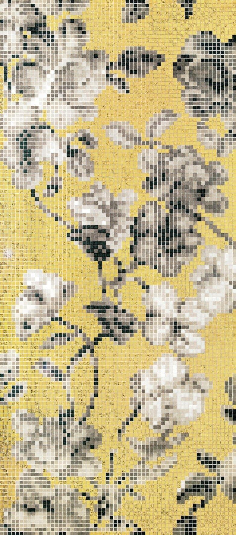 Bisazza Dekor Hanami Oro 129,4x291,2 cm
