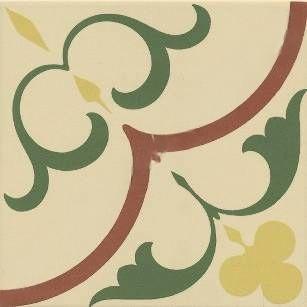 Vives 1900 Dekorfliese 20x20 cm Gaudi-1 mehrfarbig