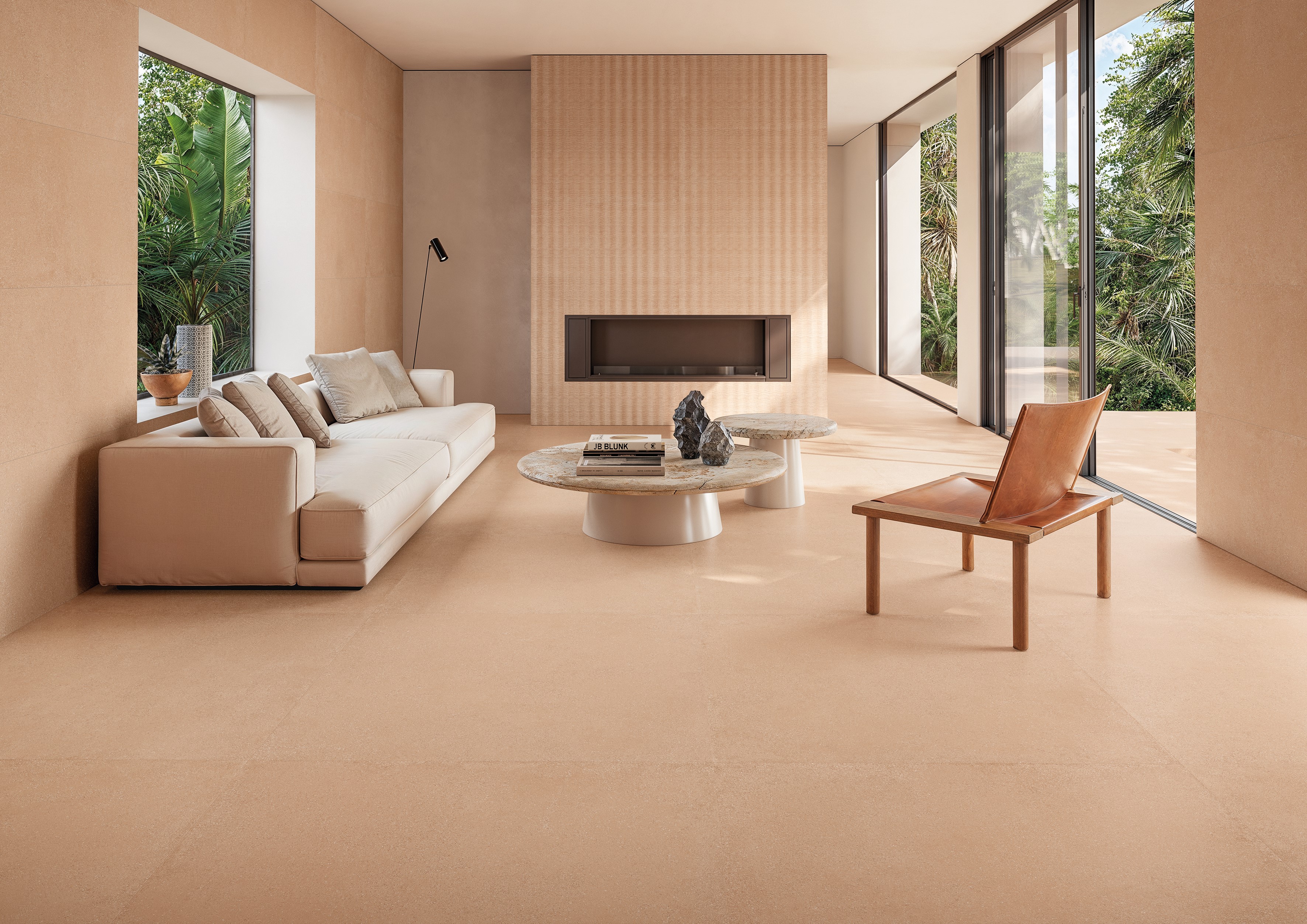 Emil Pietra Essenza Rosso Siena 60x120x0,9 cm Silktech Plus R11B rektifiziert 