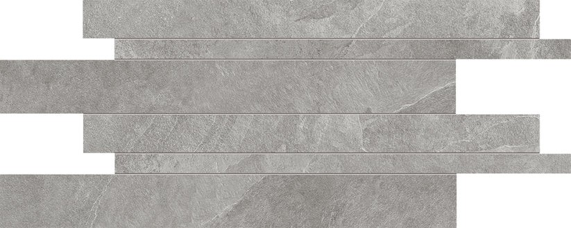 Ergon Cornerstone Slate Grey 30x60 cm Listelli Sfalsati