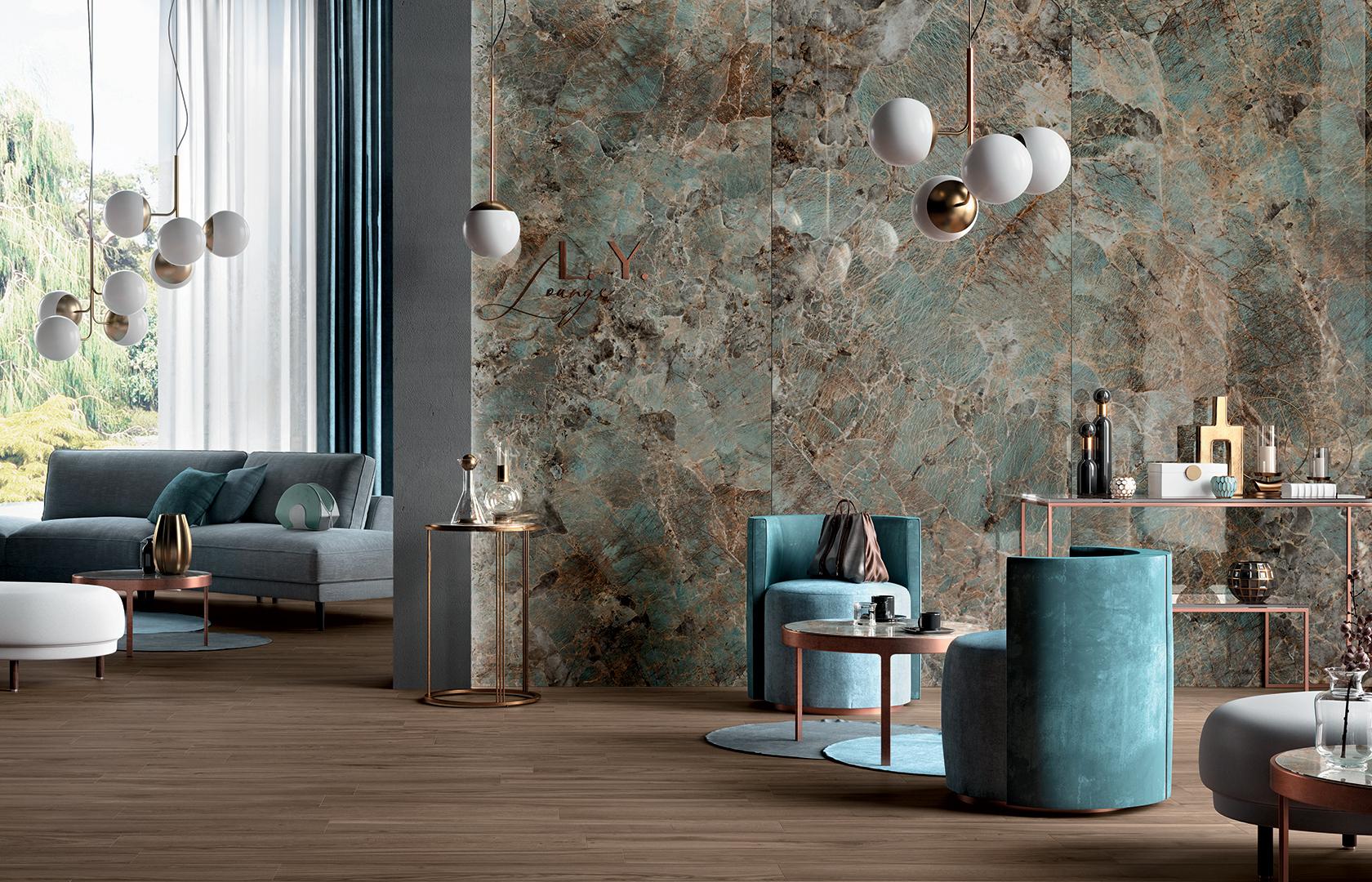 Mirage Jewels 2.0 120x120x0,9 cm Amazzonite CP07 LUC SQ