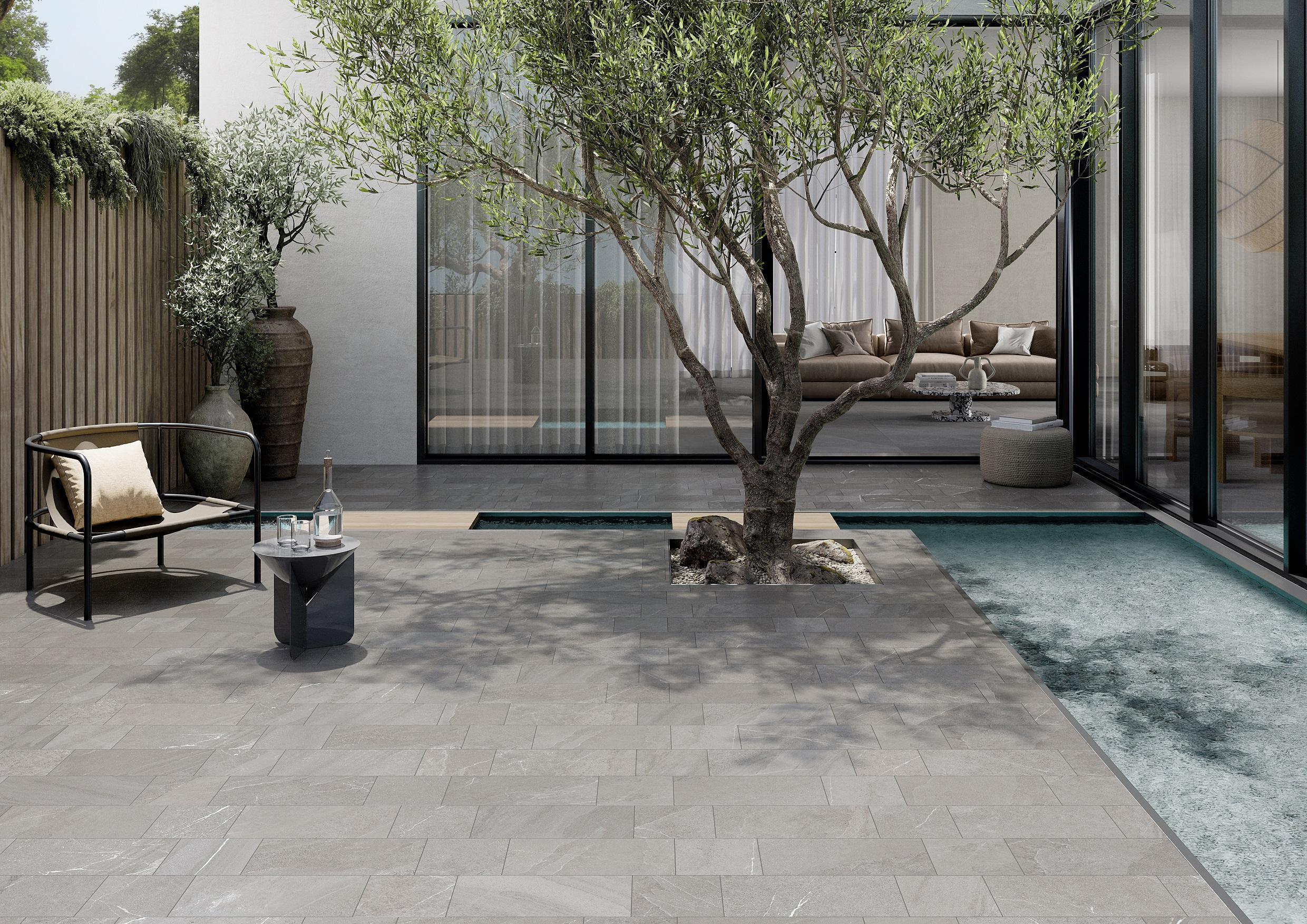 Rondine Angers Grey 60x60x0,85 cm Feinsteinzeug R10B