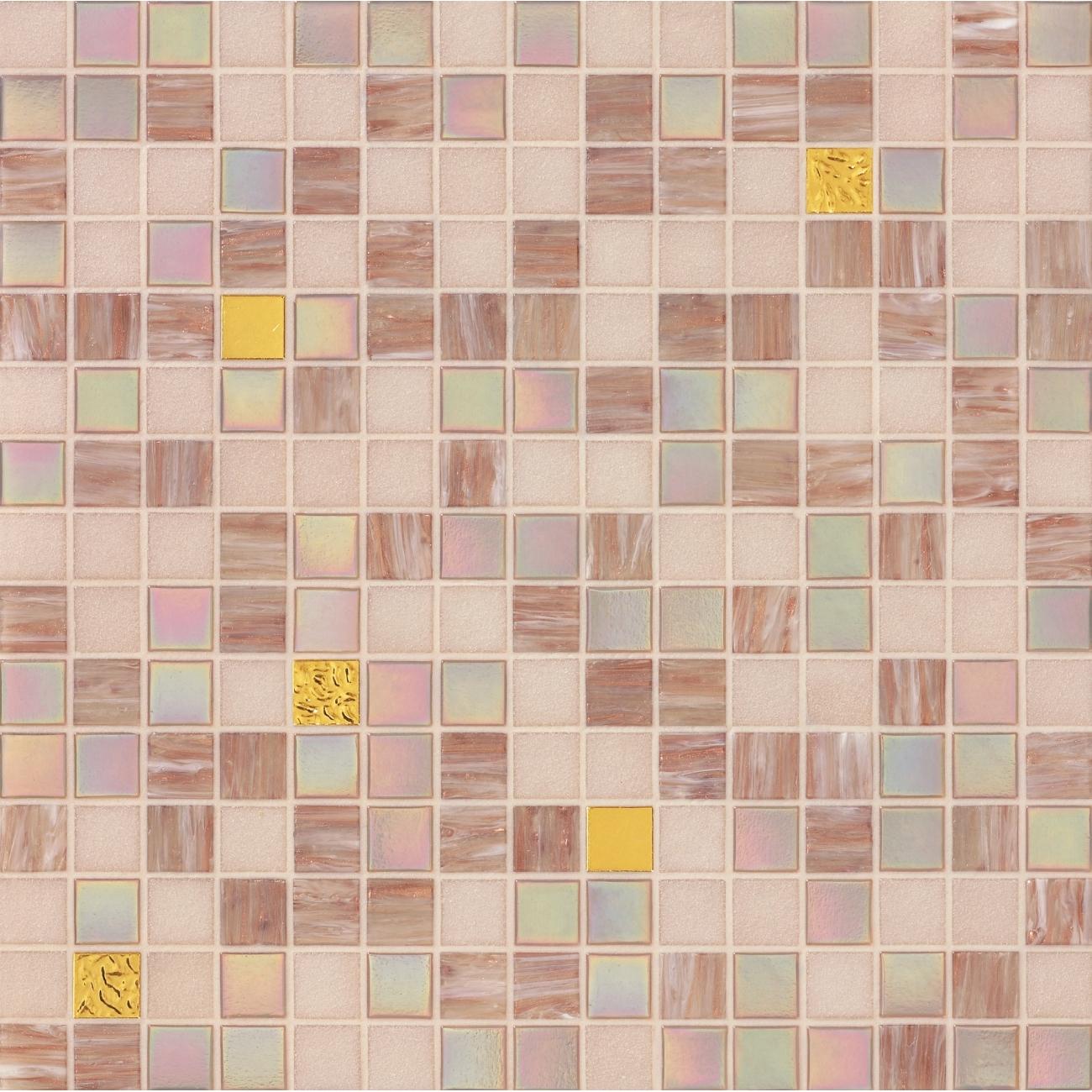 Bisazza Mischung Amalia 2x2 cm inkl. Inst.-Kit