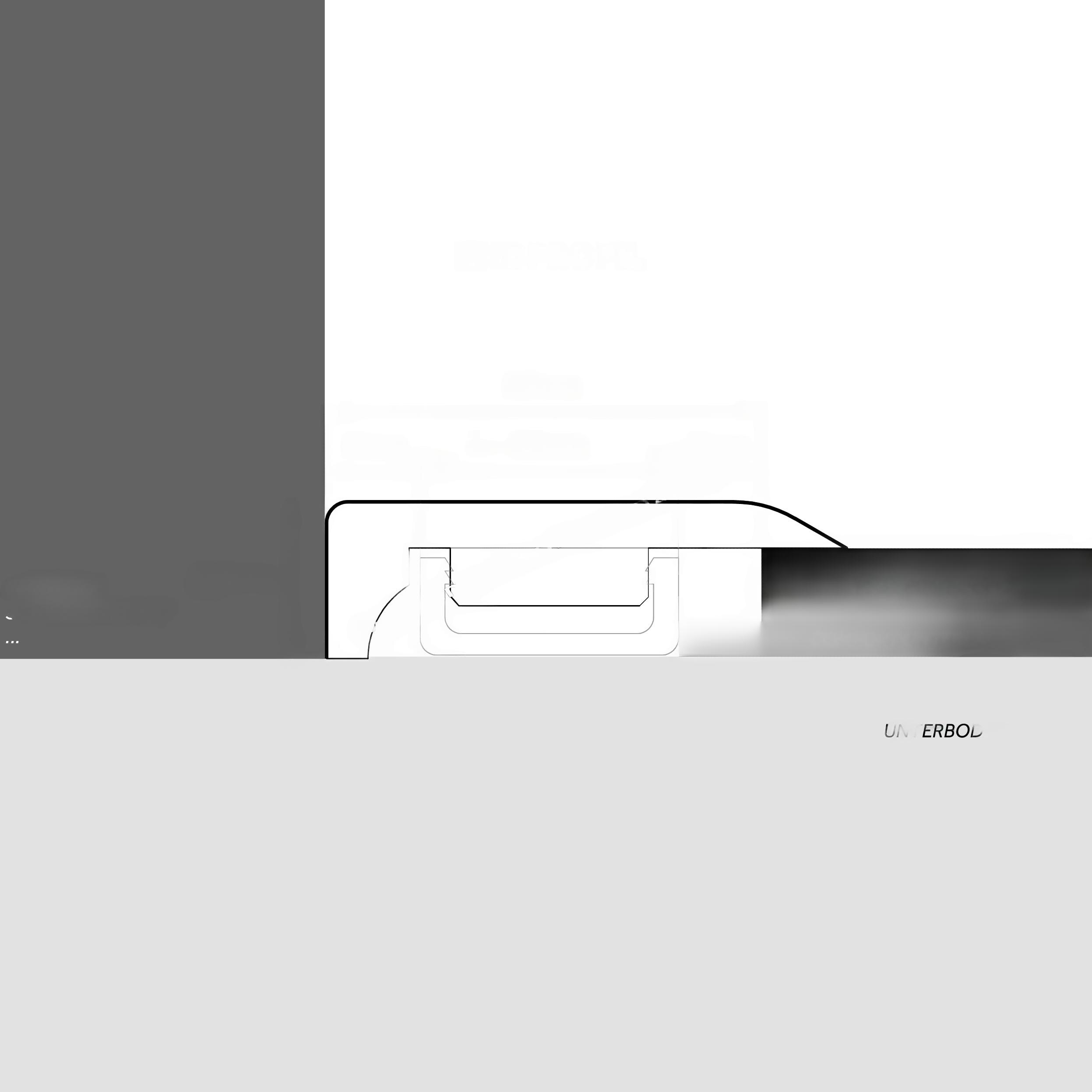 Floorify Rigid-Vinylplanken Endprofil 2000x31,4x10 mm Farbe bitte im Artikel auswählen