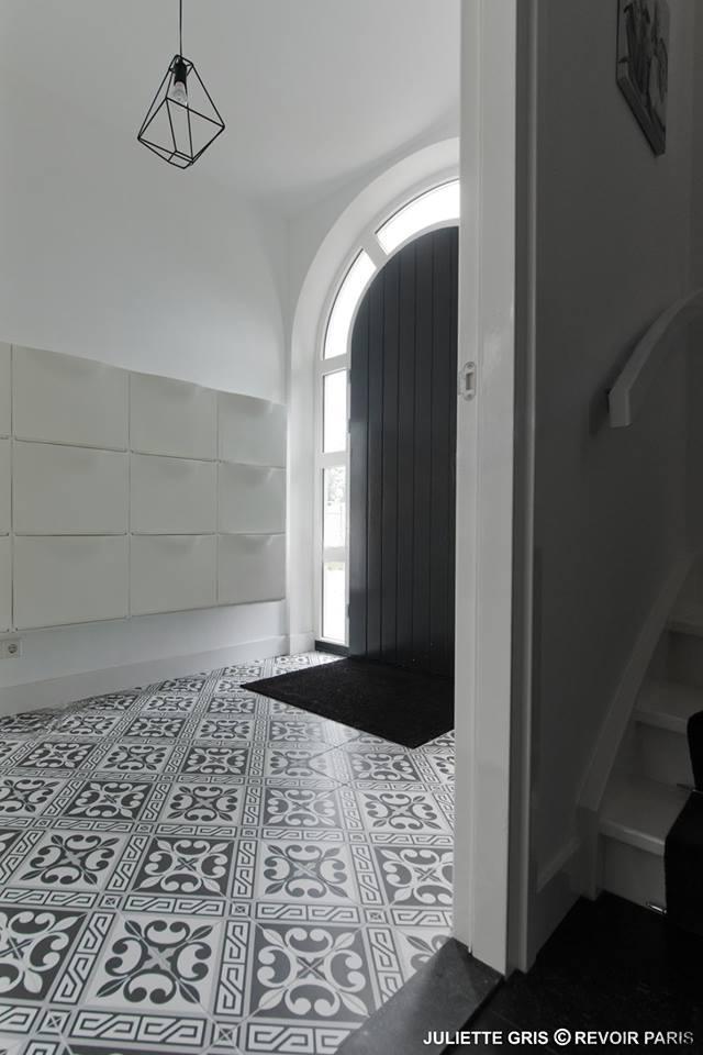 Revoir Paris La Madleine 20x20 cm Juliette Gris