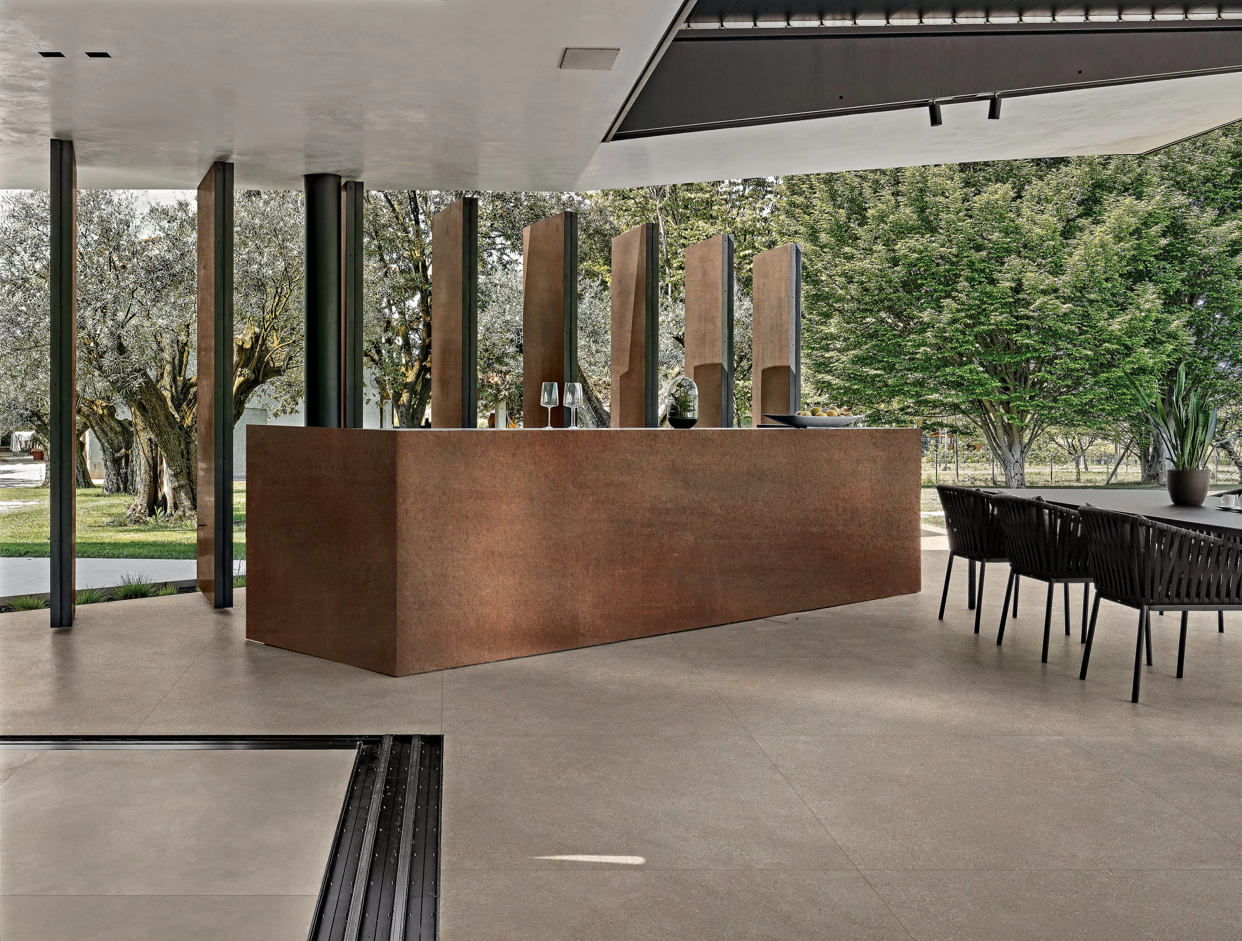 Florim Formatech Cast 03 Grip 60x120x0,9 cm Feinsteinzeug R11