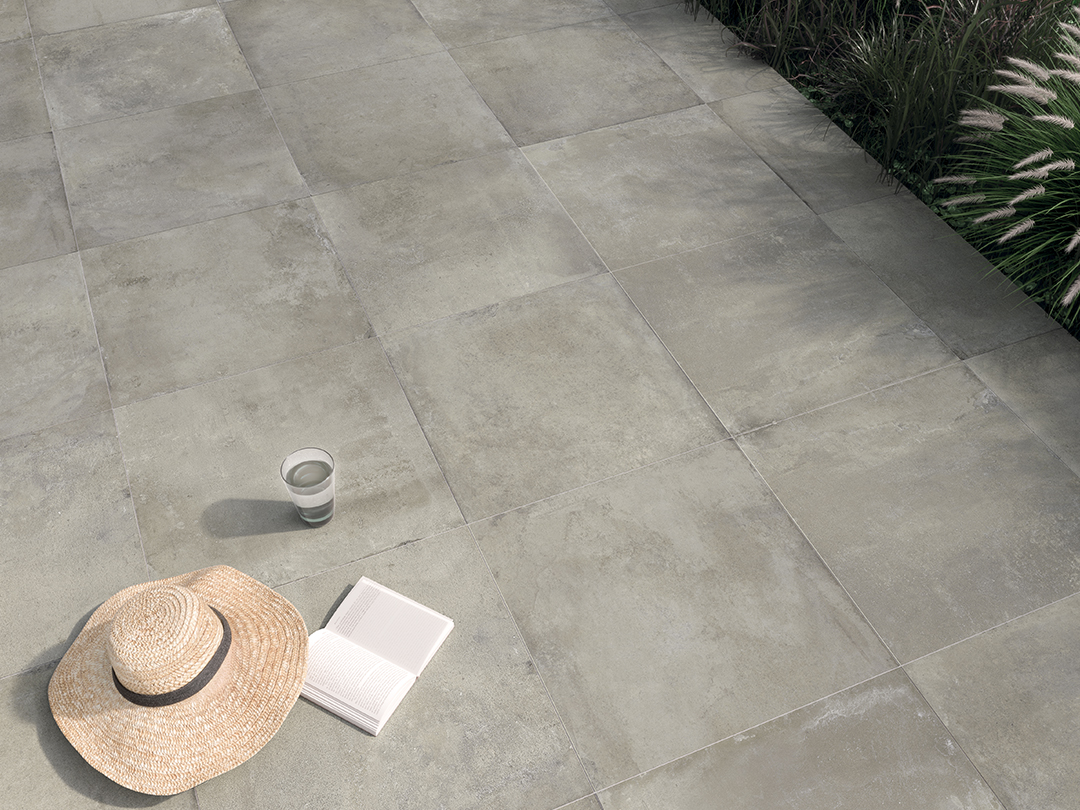 Castelvetro Fusion Cemento 60x60x2 cm Outfit 2.0 Grip R11C             