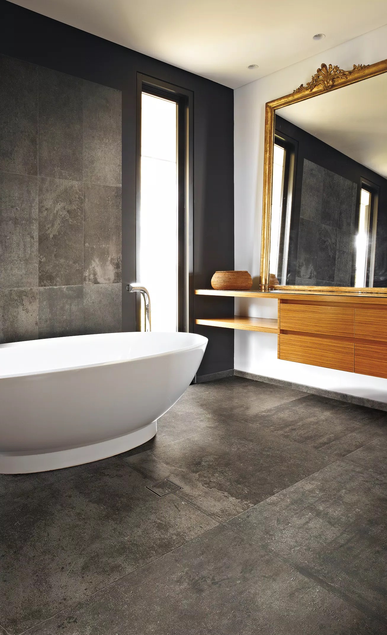 Florim La Roche Mud 60x120x0,9 cm Feinsteinzeug Matte Anticato R10   