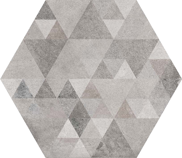 Vives Laverton Bampton Sombra 23x26,6 cm Hexagon     
