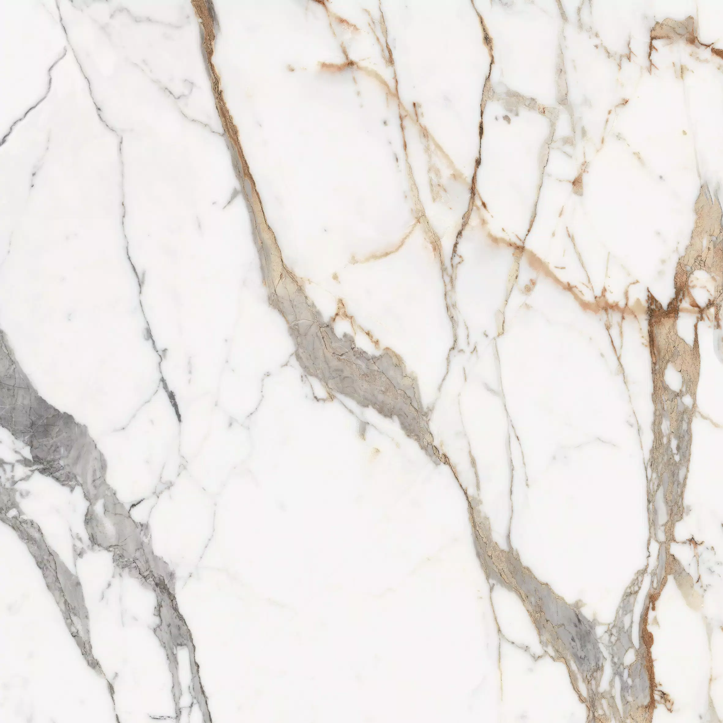Florim Les Origines Origines Or Glossy 120x120x0,6 cm Feinsteinzeug Magnum