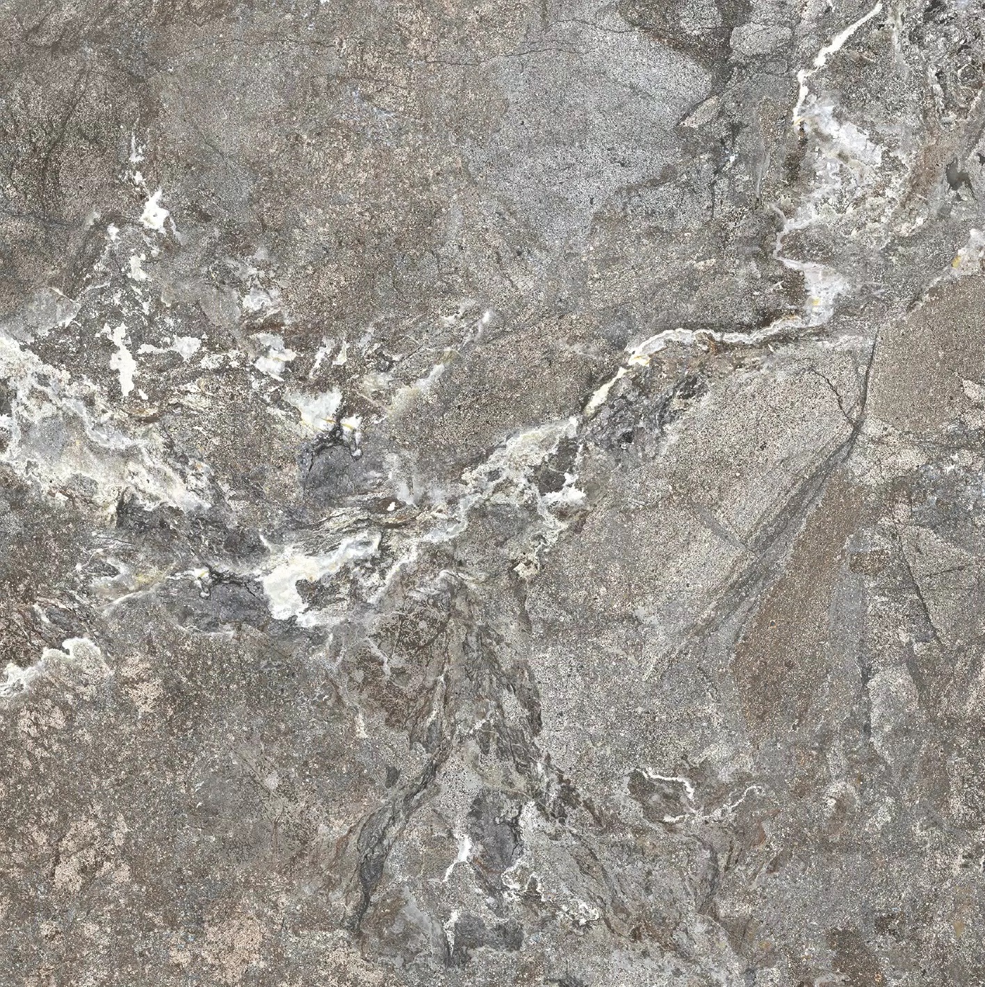 Florim Onyx&More Silver Porphyry 120x120x0,6 cm Magnum Feinsteinzeug Matte R10  
