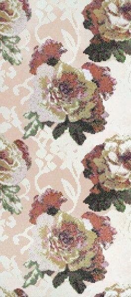 Bisazza Dekor  Fleurs Rosa 129,1x290,5 cm