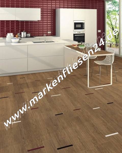 Vives Mugat cereza Wandfliese 10x20 cm kirsche glänzend mit Facette