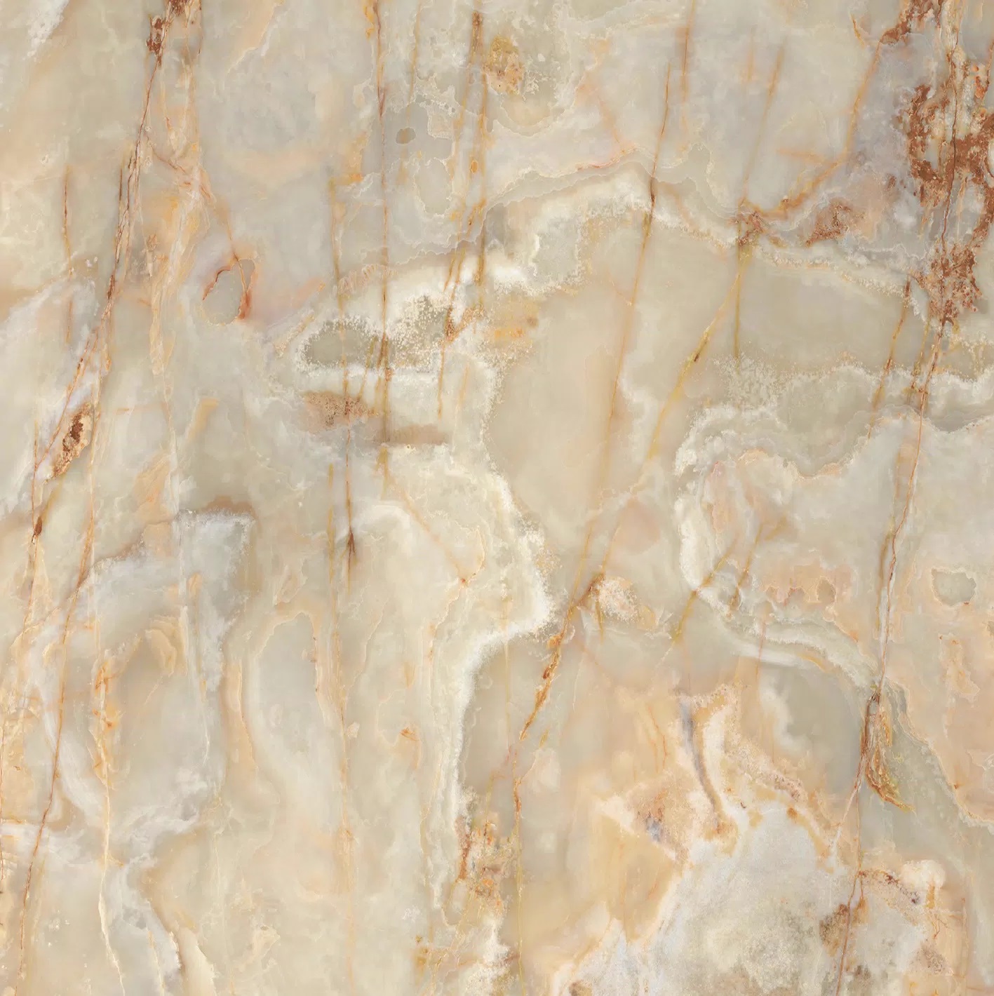 Florim Onyx&More Golden Onyx 120x120x0,6 cm Magnum Feinsteinzeug Glossy        