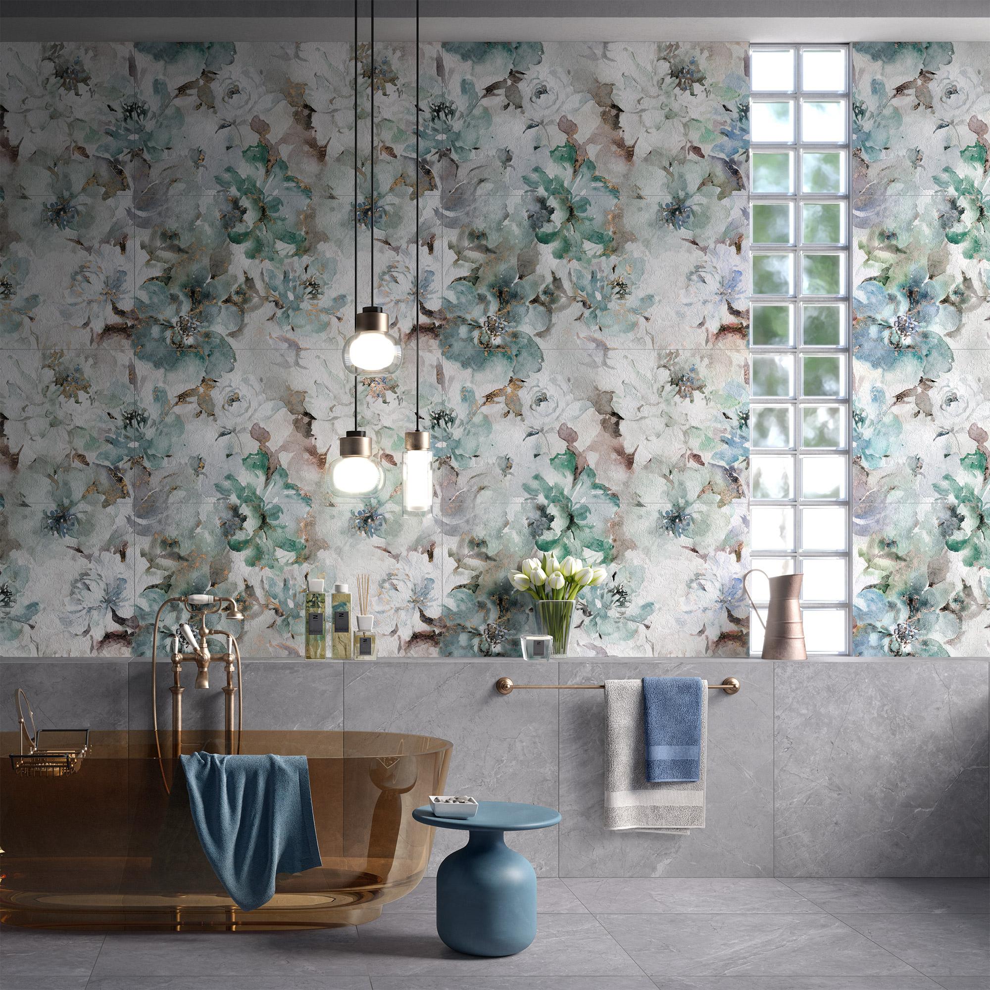 Mirage Papier 60x120x0,9 cm Dekor Corolle 2er-Set