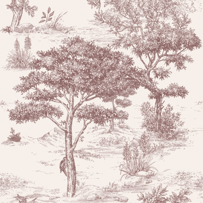 Mirage Papier 60x120x0,9 cm Dekor Maison Purple