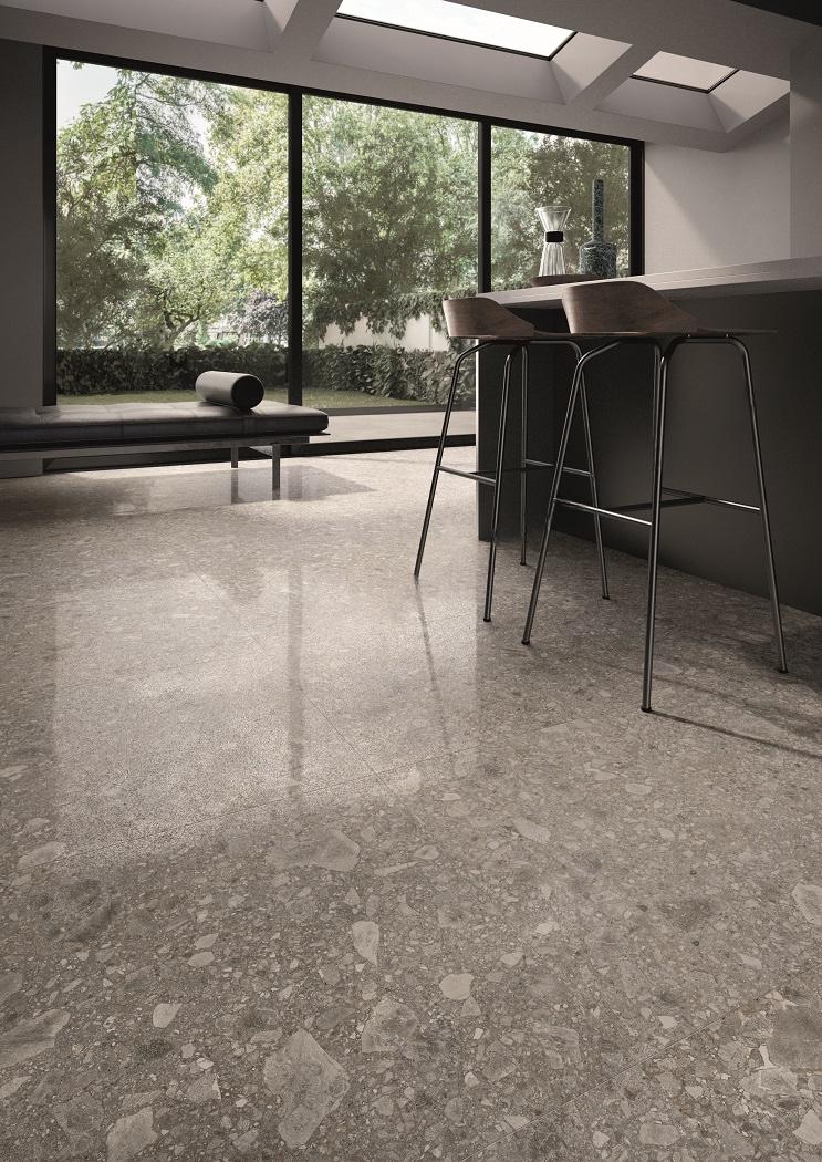 Ergon Lombarda Grigio 90x90 cm Lapp.rekt.