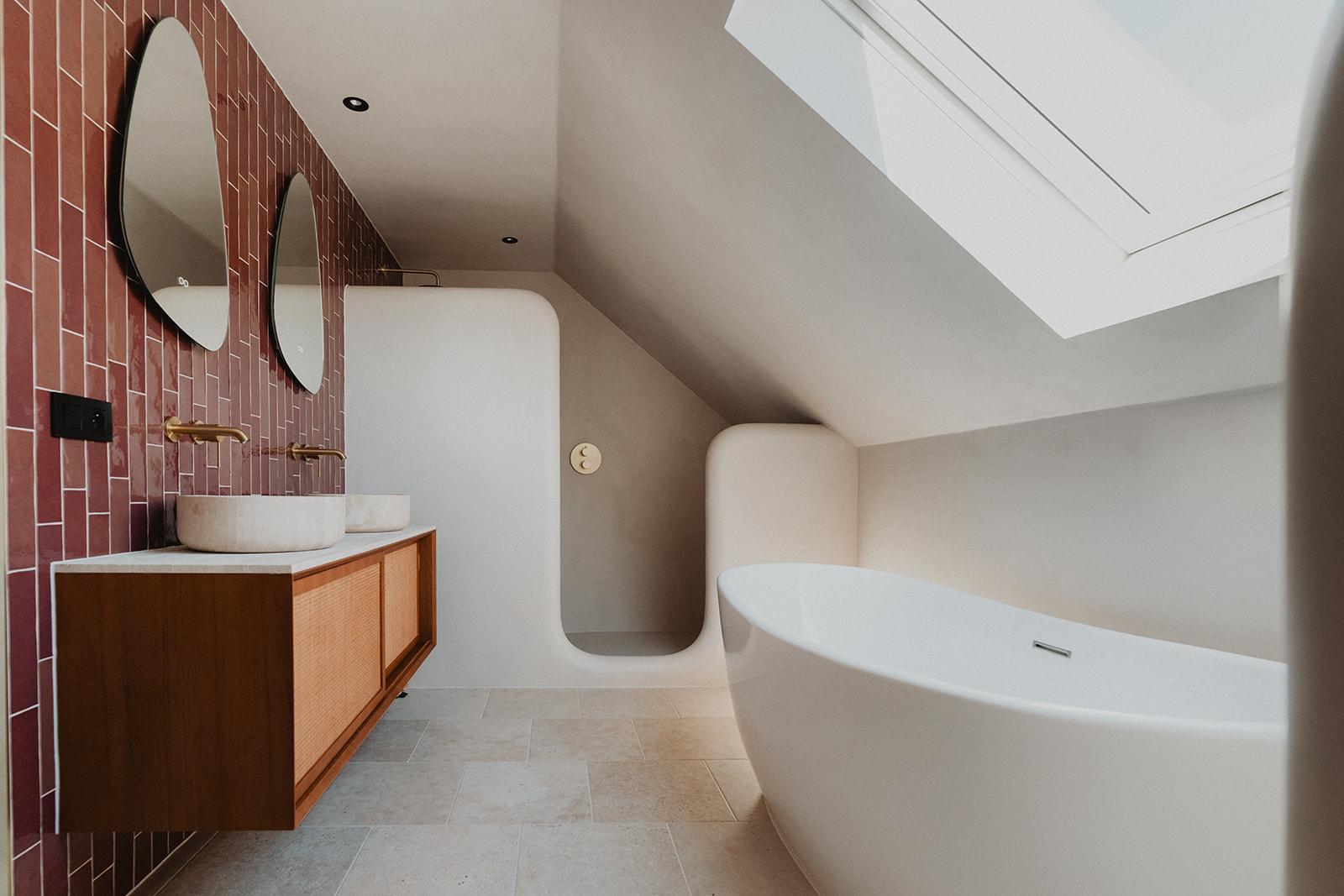 Revoir Paris Atelier Wall 6,2x25 cm Bordeaux Glossy