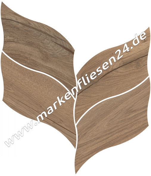 Mirage Jurupa Dekor Leaf JP04 NAT 22,3x26 cm