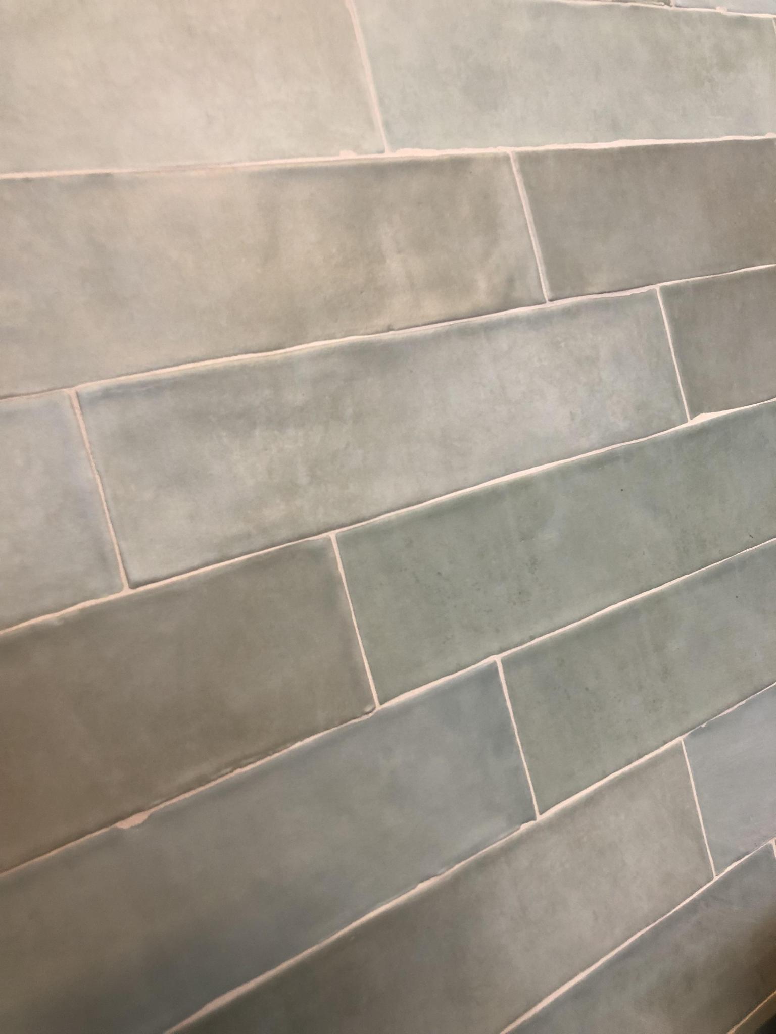 Revoir Paris Atelier Wall 6,2x25 cm Vert d`Eau Mat