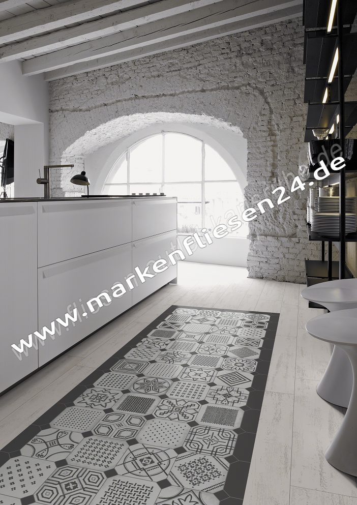 Vives Vodevil 20x20 cm Octógono Variette Sombra