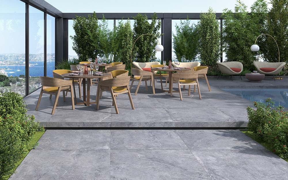 Castelvetro Evolution Titanium 60x90x2 cm Outfit 2.0 Grip R11C   
