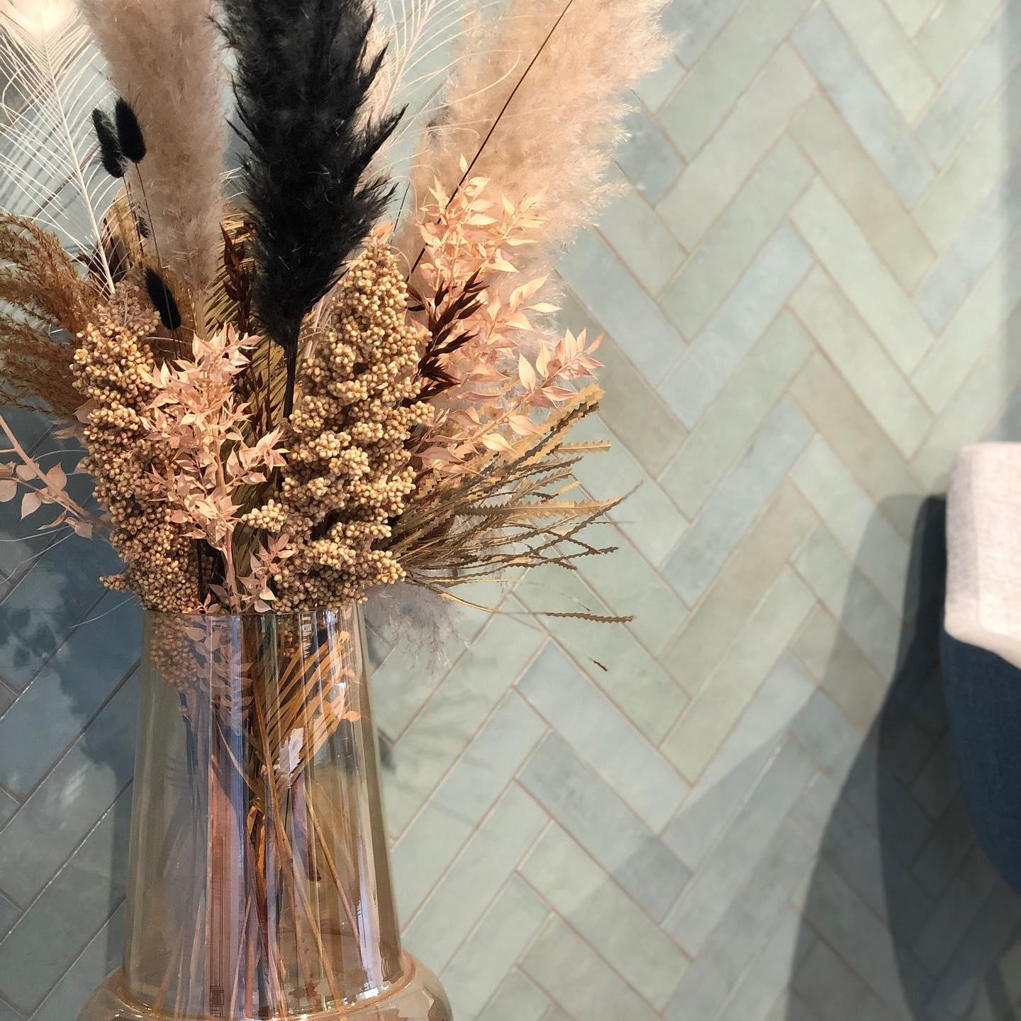 Revoir Paris Atelier Wall 6,2x25 cm Vert D`Eau Glossy