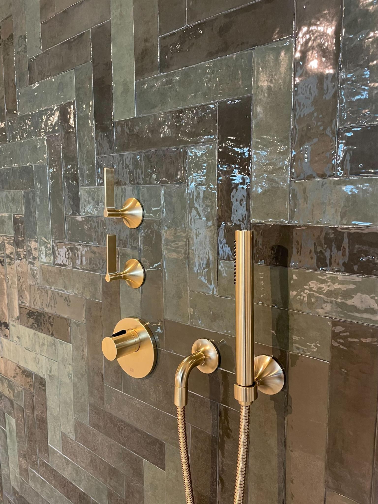 Revoir Paris Atelier Wall 6,2x25 cm Emeraude Glossy