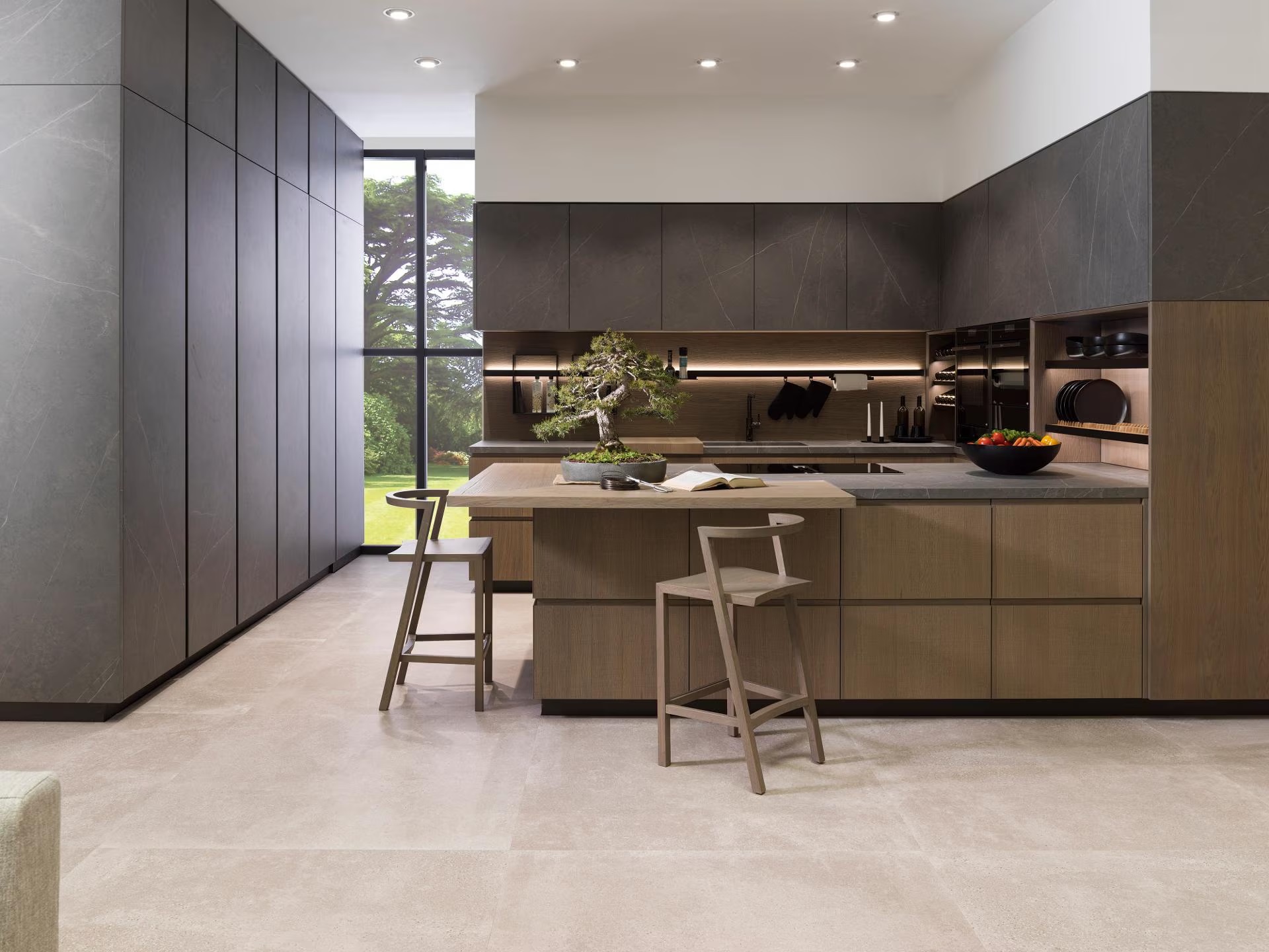 Porcelanosa Bottega Moka 120x120 cm Feinsteinzeug R9