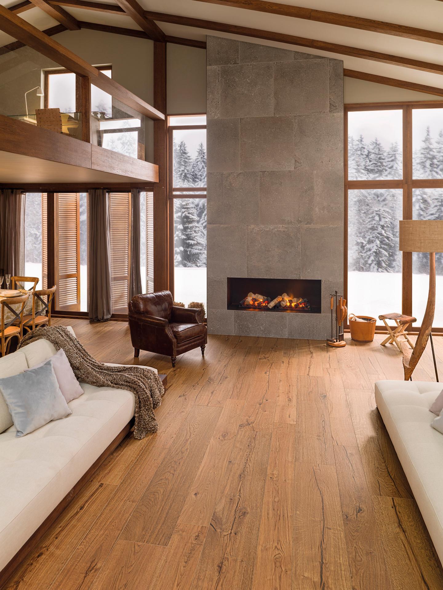 Porcelanosa Delaware Nogal 19,3x180 cm Feinsteinzeug Holzoptik