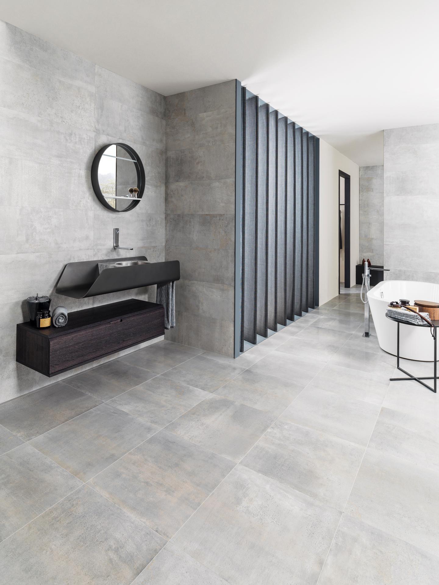 Porcelanosa Metropolitan Nature Antracita 33,3x100 cm Wandfliese rektifiziert