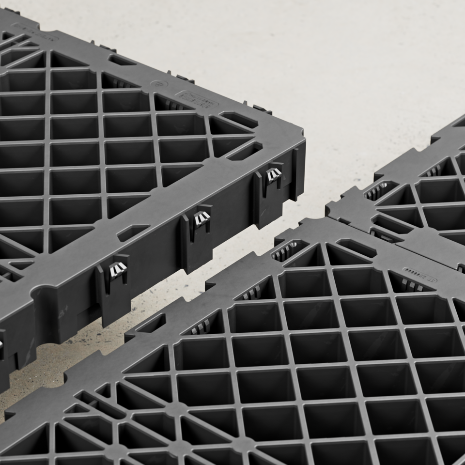 Eterno Ivica GRF Gitter Plus Durchbruchschutz 50x50x4 cm