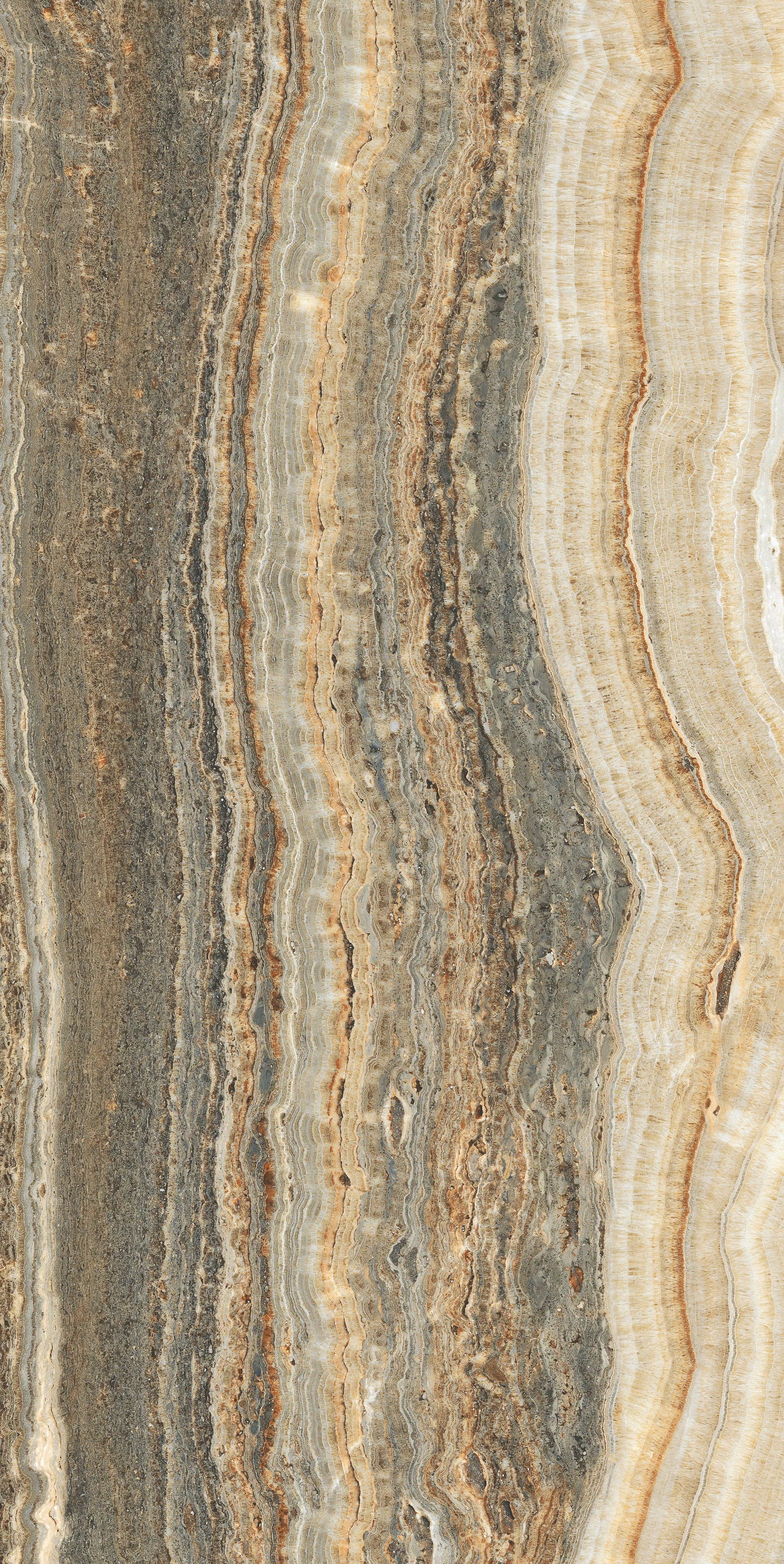 Florim Eccentric Luxe 60X120x0,9 cm Feinsteinzeug Caramel Glossy