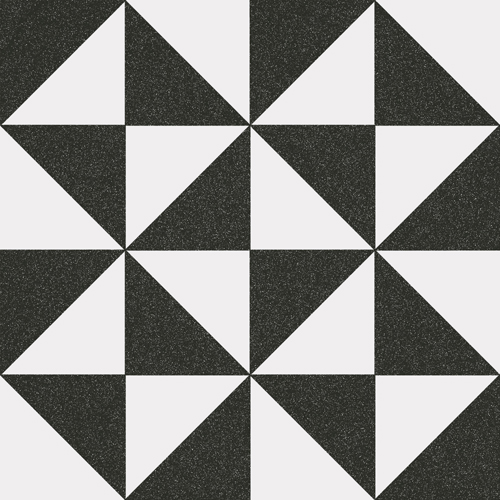 Vives 1900 Dekorfliese 20x20 cm Terrades Grafito mehrfarbig