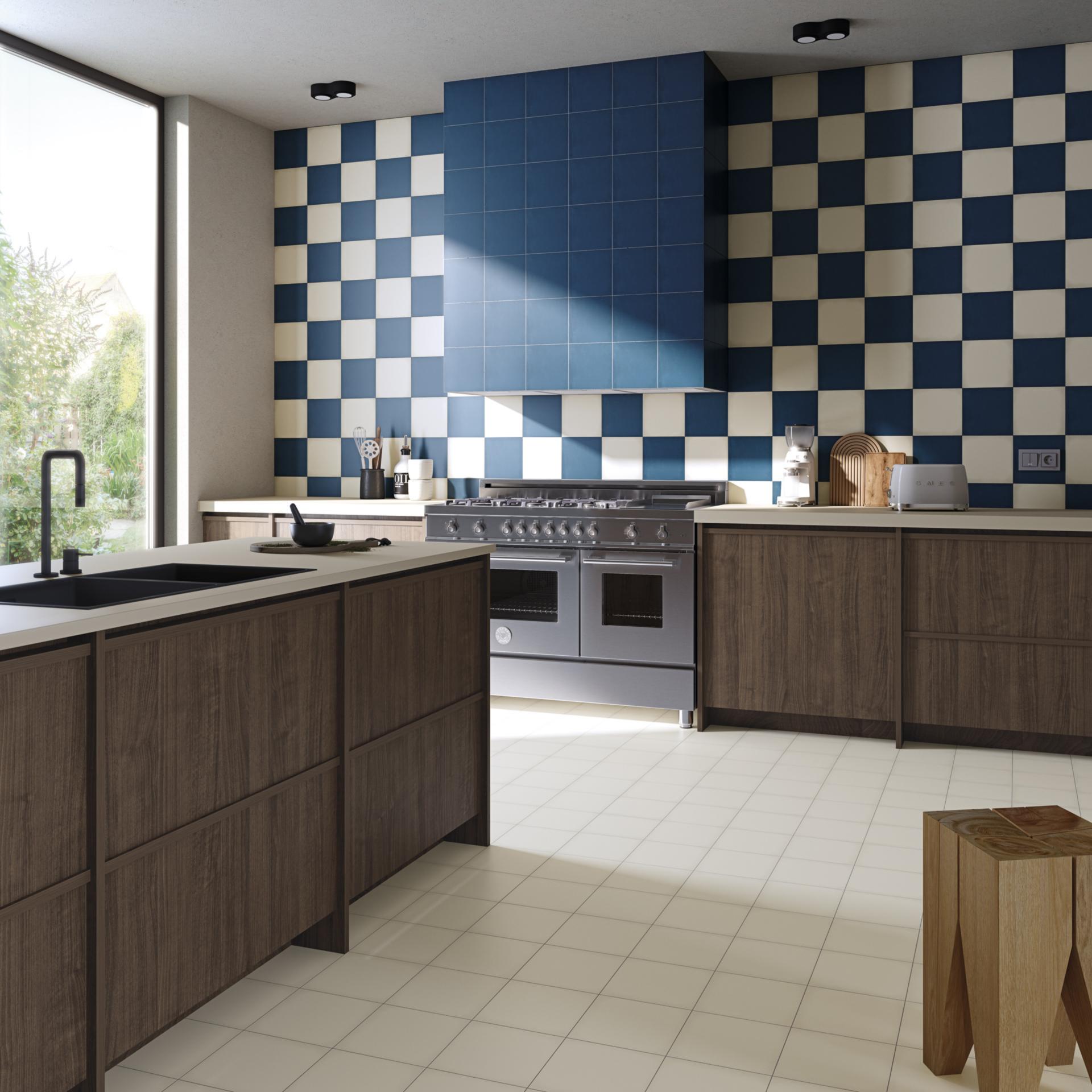 Vives 1900 - Steinzeugfliese 20x20 cm azul