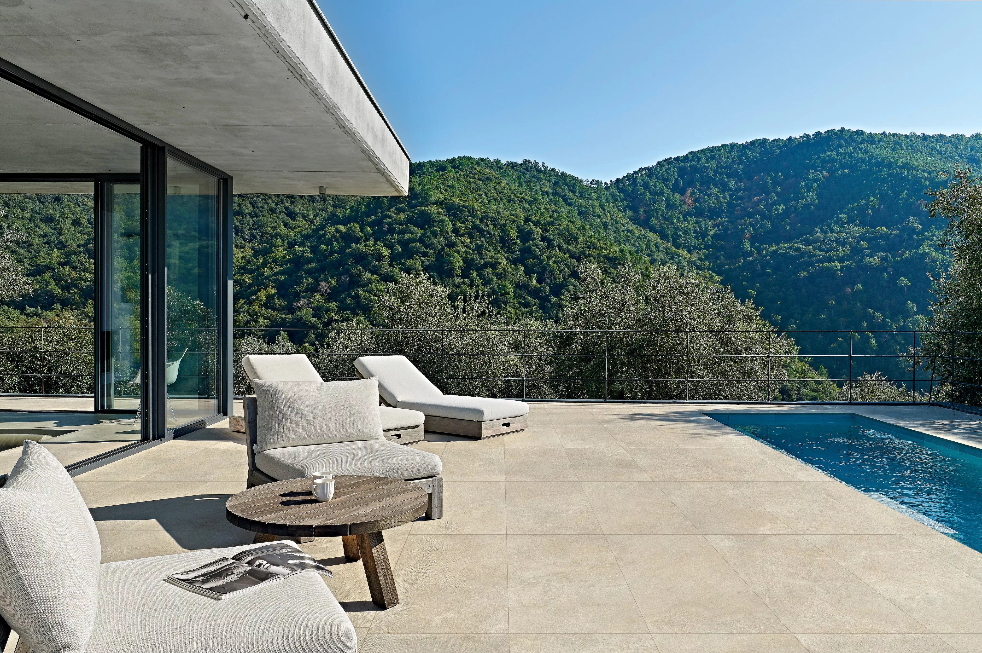 Florim Casual Life Champagne 60x120x2 cm Terrassenplatte Feinsteinzeug Grip R11  