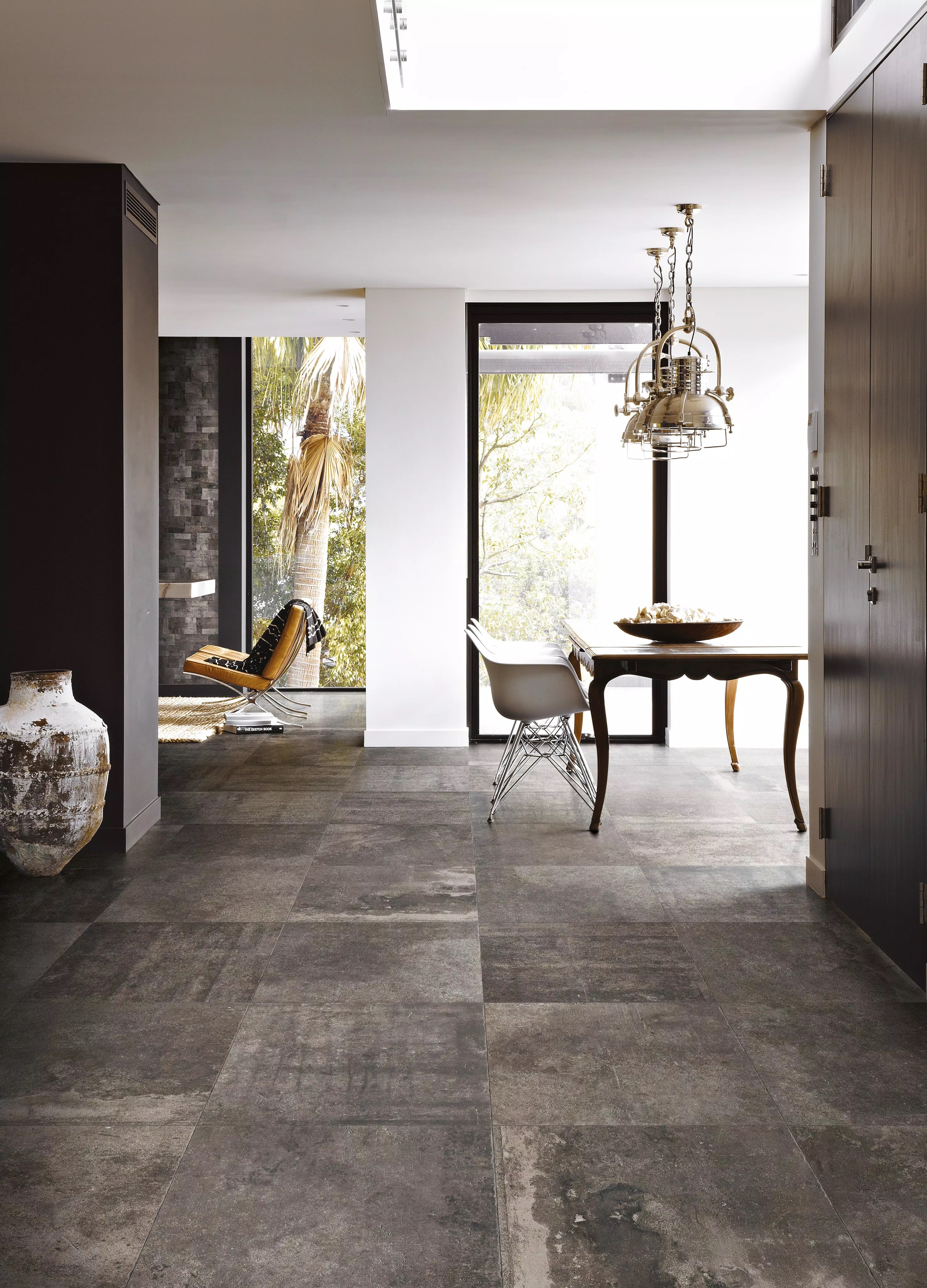 Florim La Roche Mud 40x80x0,9 cm Feinsteinzeug Matte Anticato R10     