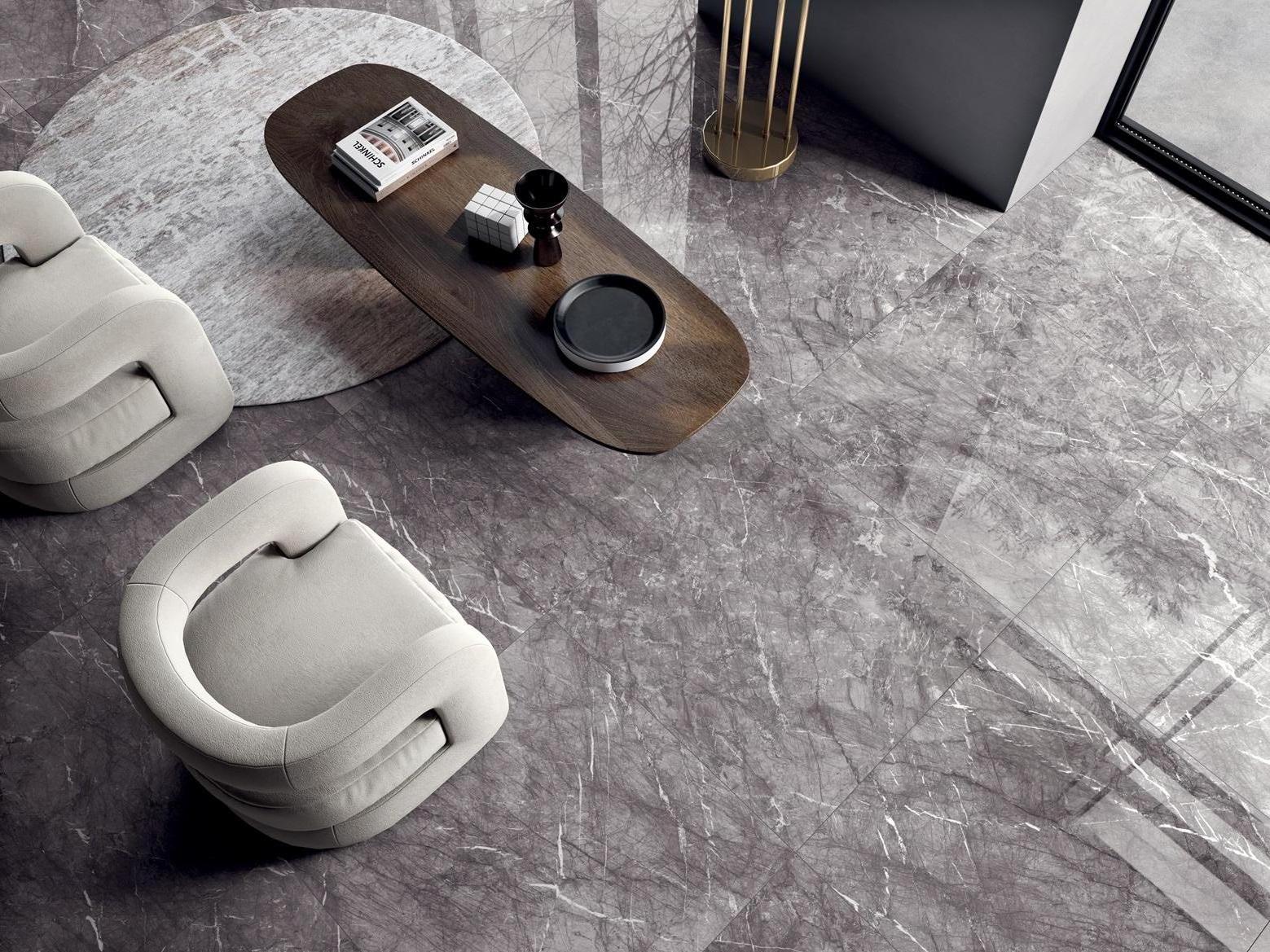 Kerlite 3plus Starlight 100x100x0,35 cm Carnico Grey smooth