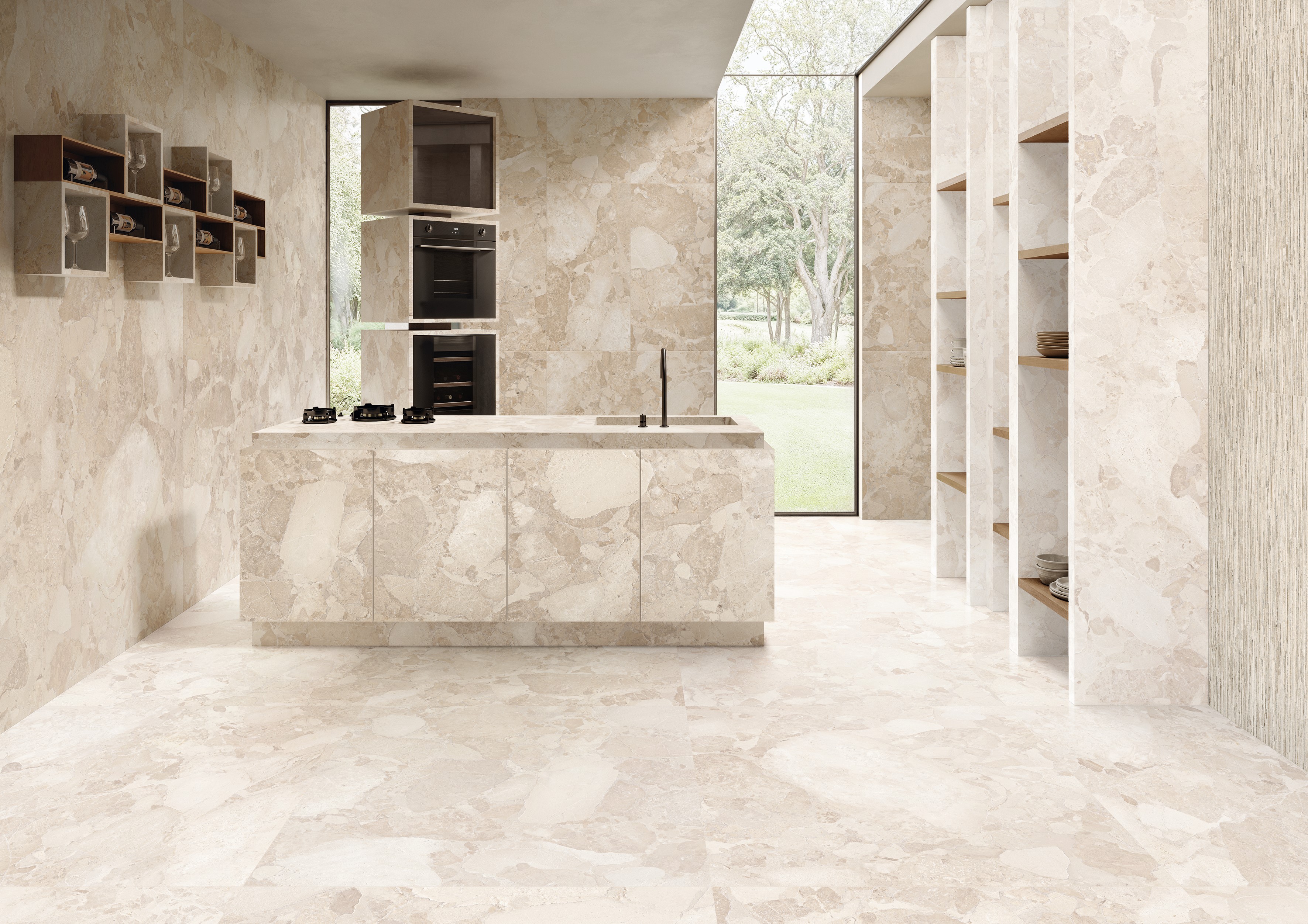 Ergon Matera Stone Sassi Beige 30x60x0,9 cm Silktech R10B rektifiziert 
