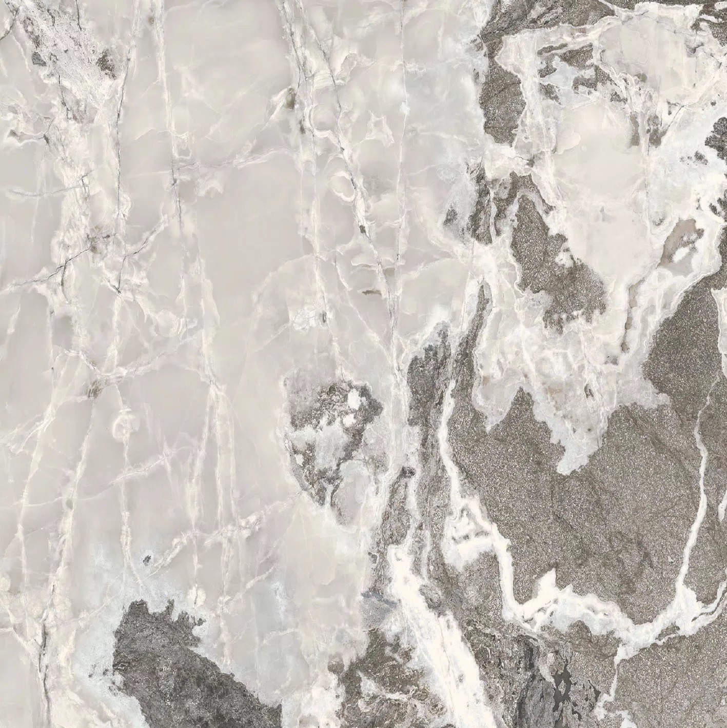 Florim Onyx&More Silver Blend 120x120x0,6 cm Magnum Feinsteinzeug Satin    