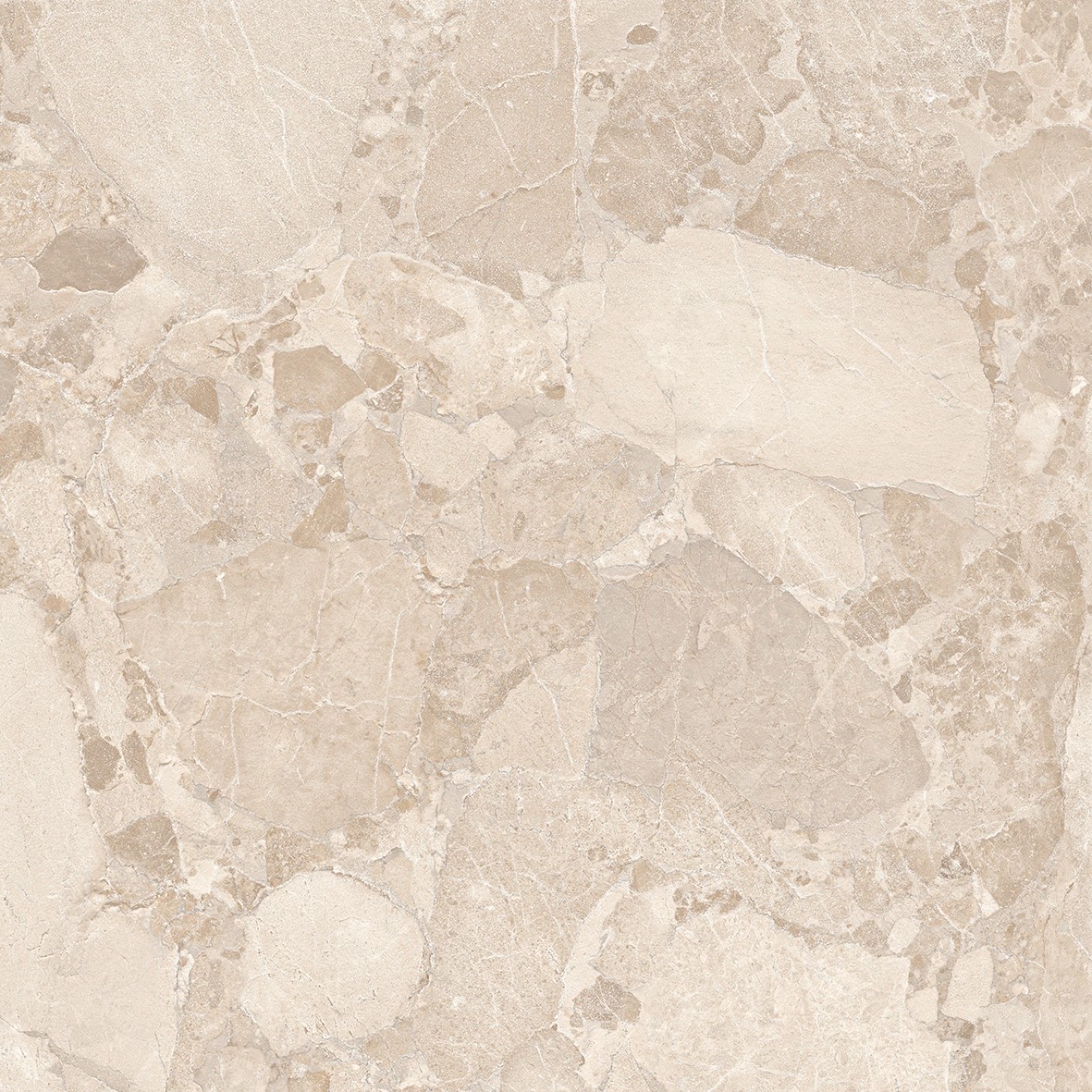 Ergon Matera Stone Sassi Beige 100x100x0,9 cm Silktech R10B rektifiziert 