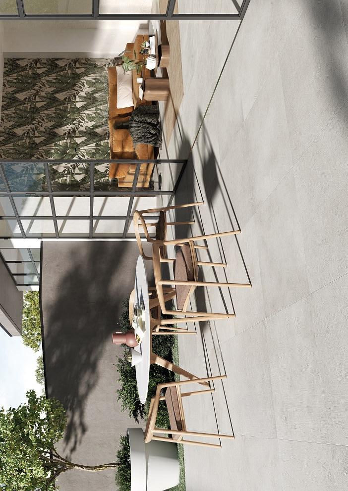 Rondine Loft White 100x100x0,85 cm Feinsteinzeug R10B