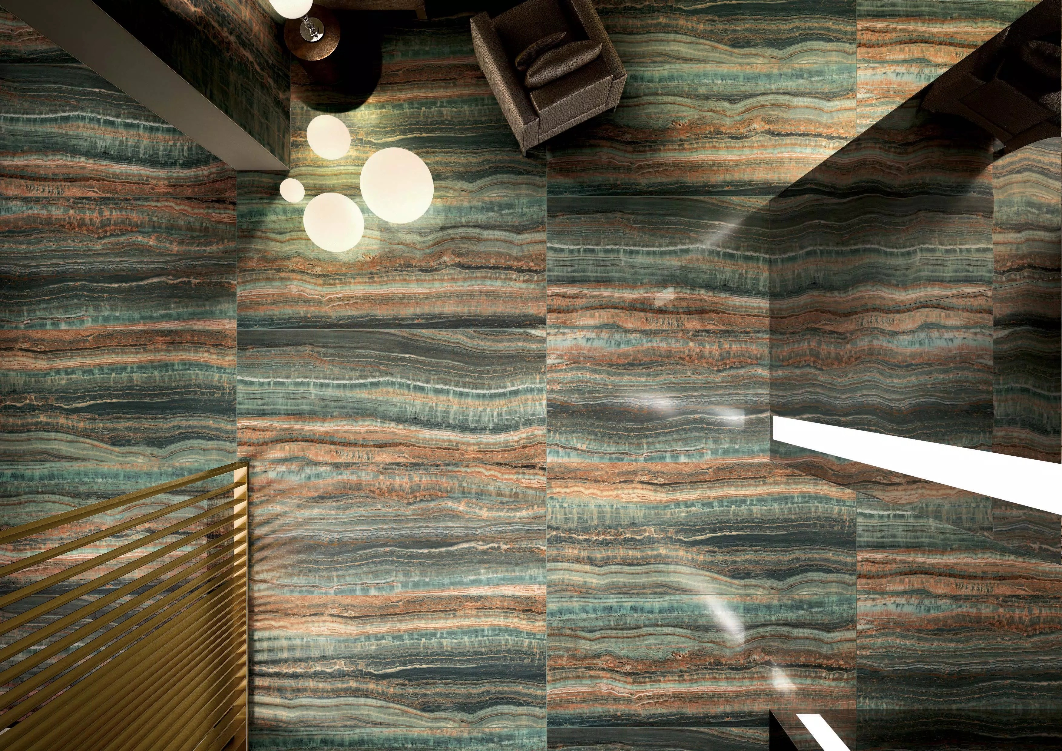 Florim Eccentric Luxe 60X120x0,9 cm Feinsteinzeug Mint Matte R10 