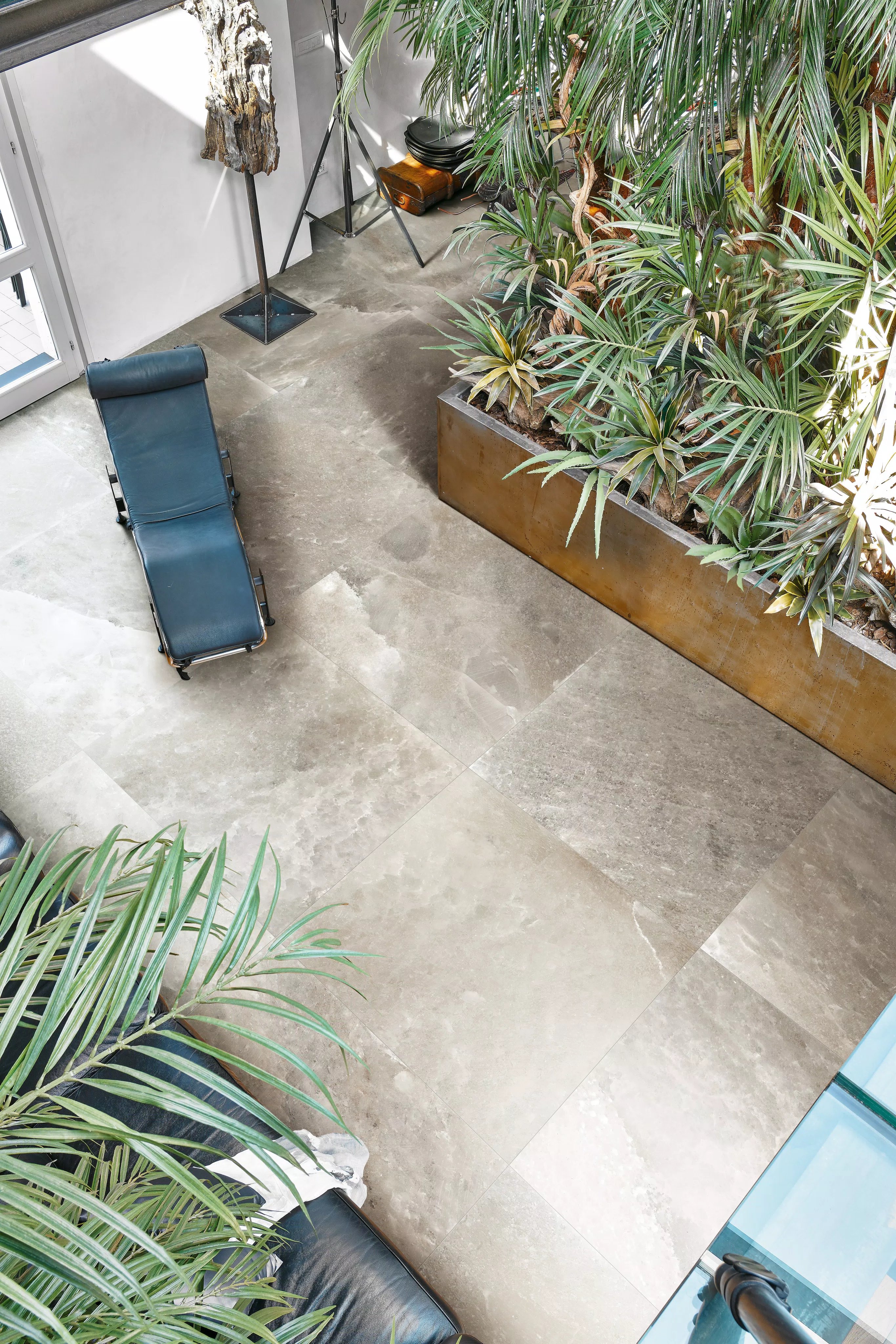 Florim Rock Salt Danish Smoke Matte 120x120x0,6 cm Feinsteinzeug R10 Magnum