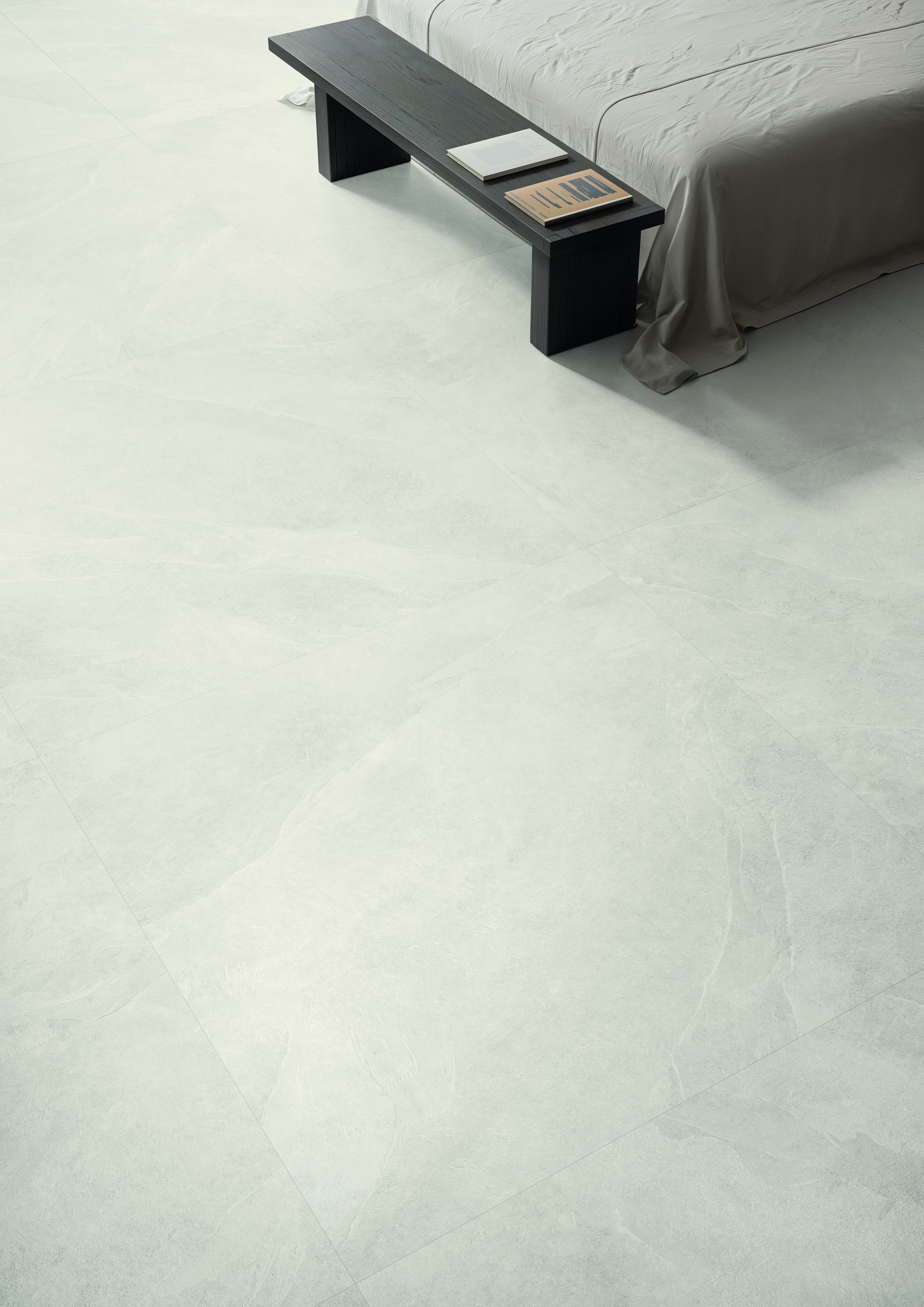 Ergon Cornerstone Evolution Slate Superwhite 60x60x0,95 cm Naturale R10B rektifiziert