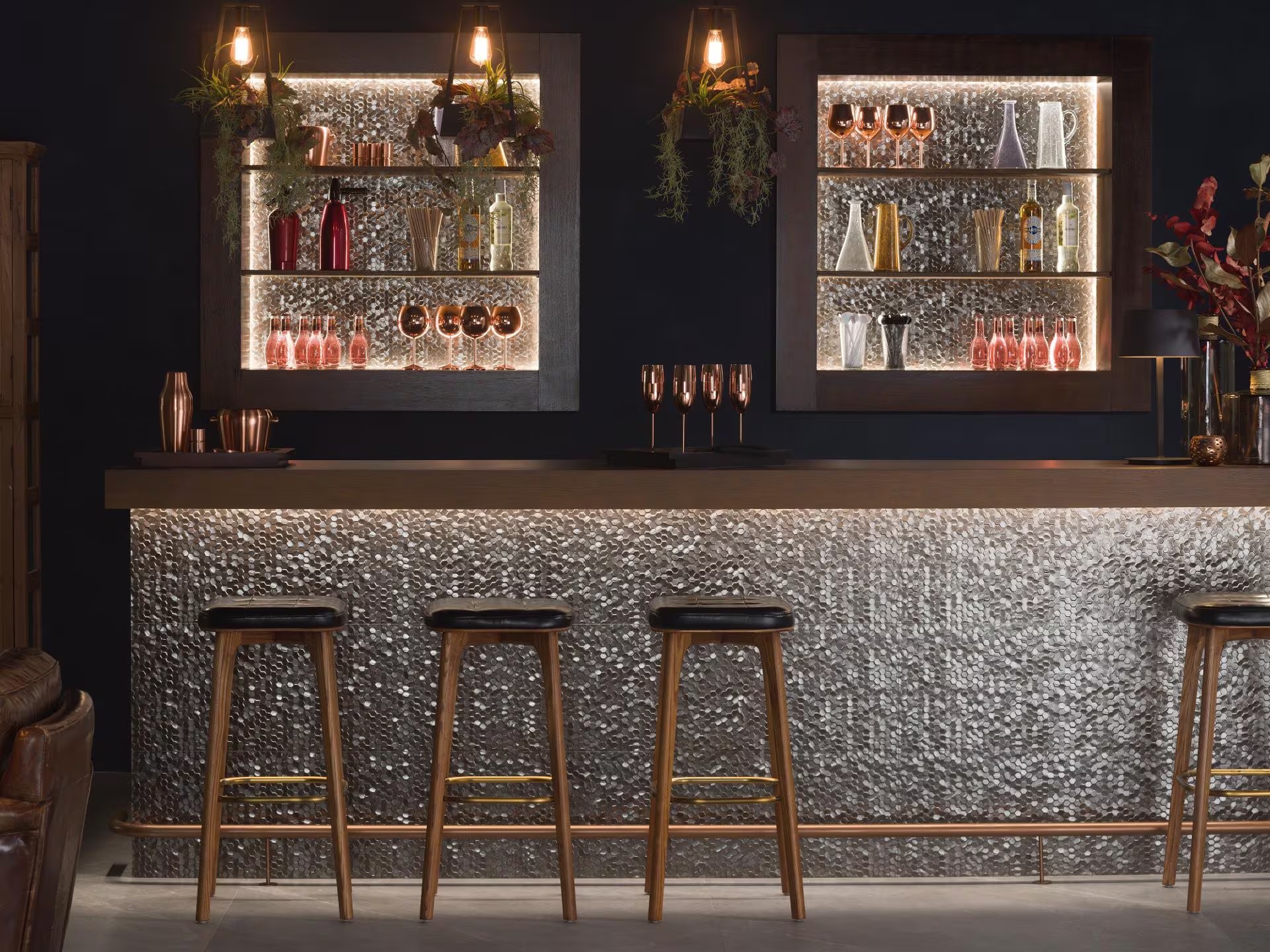 Porcelanosa Dubai Silver 33,3x100 cm Wandfliese rektifiziert    