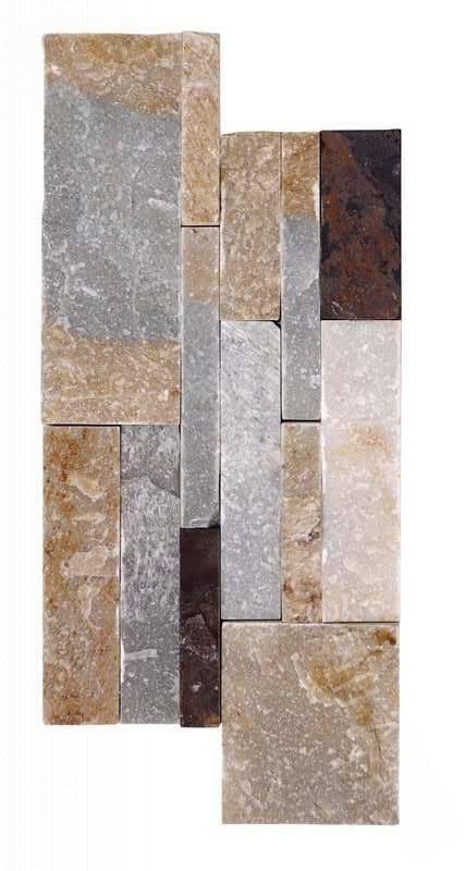 Naturstein Verblender Zeta Bali 18x35 cm